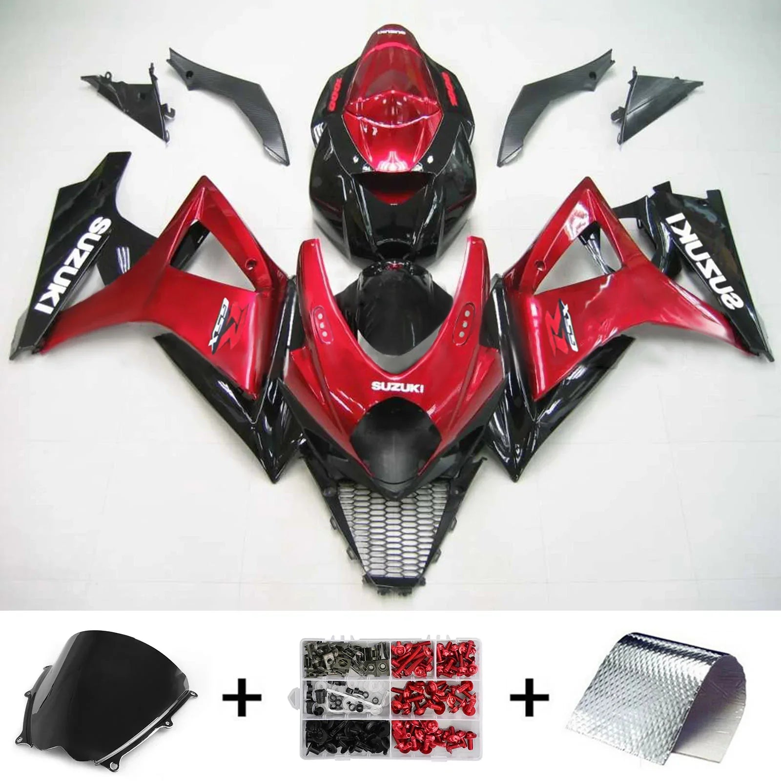 Kit de carénage Amotopart Suzuki GSXR1000 2007-2008