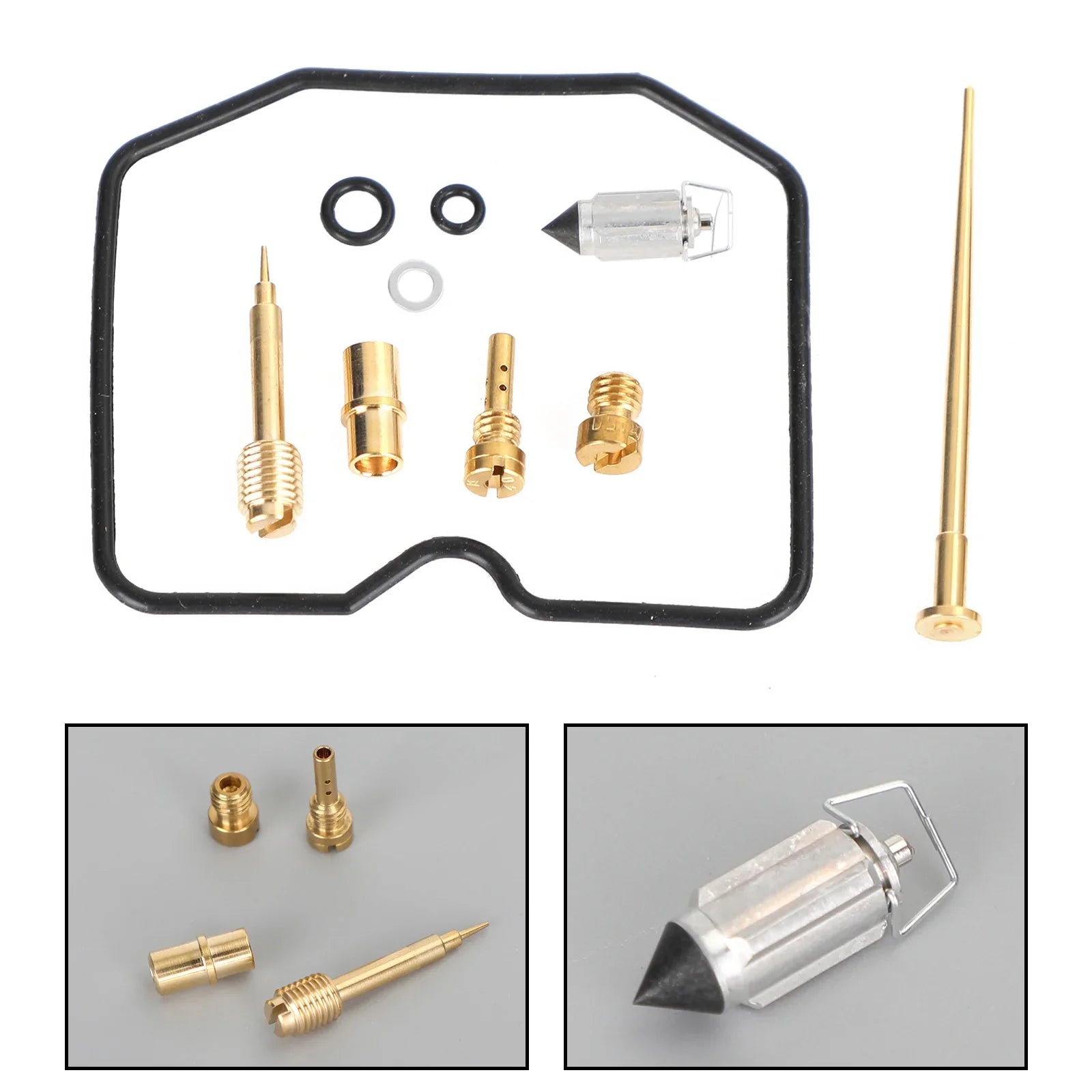 Kit de reconstrucción de carburador para Kawasaki KLR650 1987-2007 Dirtbike Generic