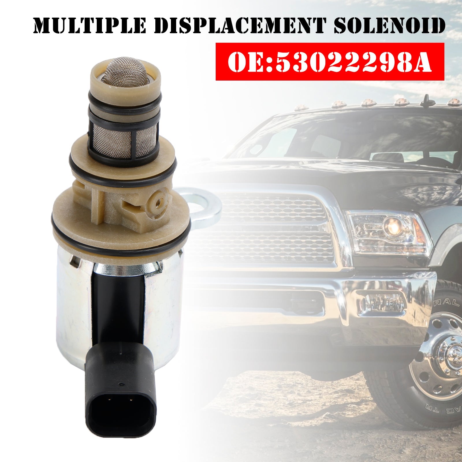 Solenoide a cilindrata multipla 53022298AA per Dodge Ram Jeep 2010-2023 5.7L 6.4L