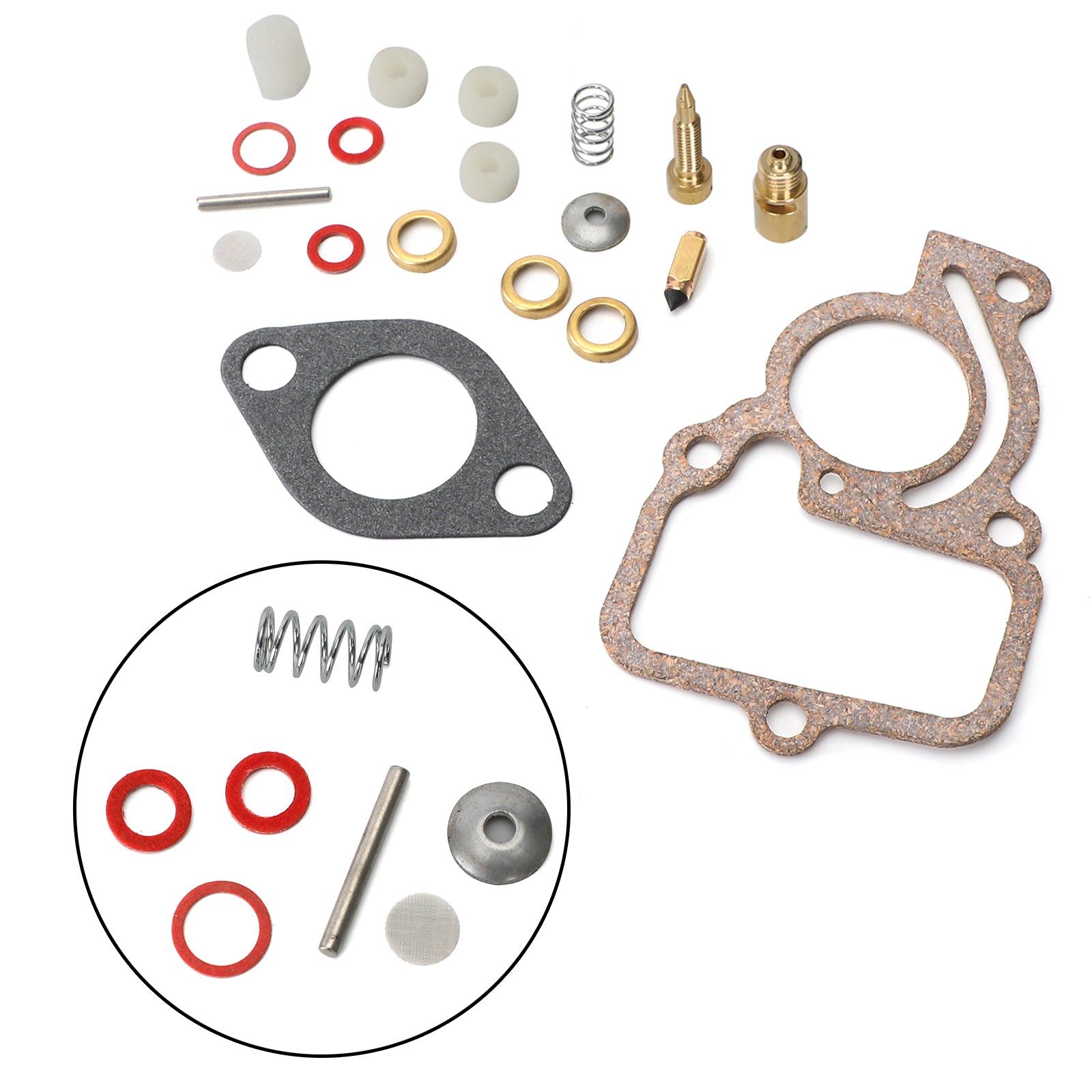 Kit di riparazione carburatore Carb per trattore International Farmall Cub 63349C91