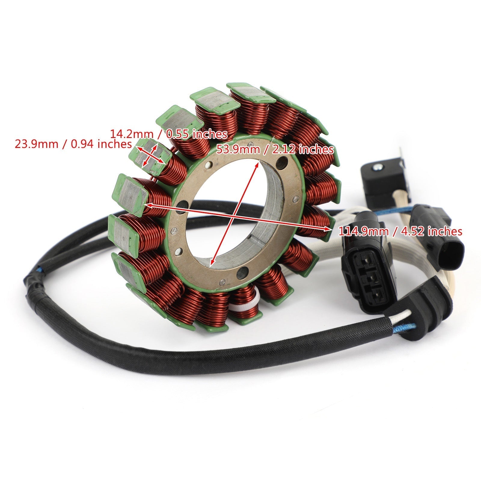 2015-2017 Hisun Vector Sector Coleman 450 550 750 Stator d'alternateur UTV