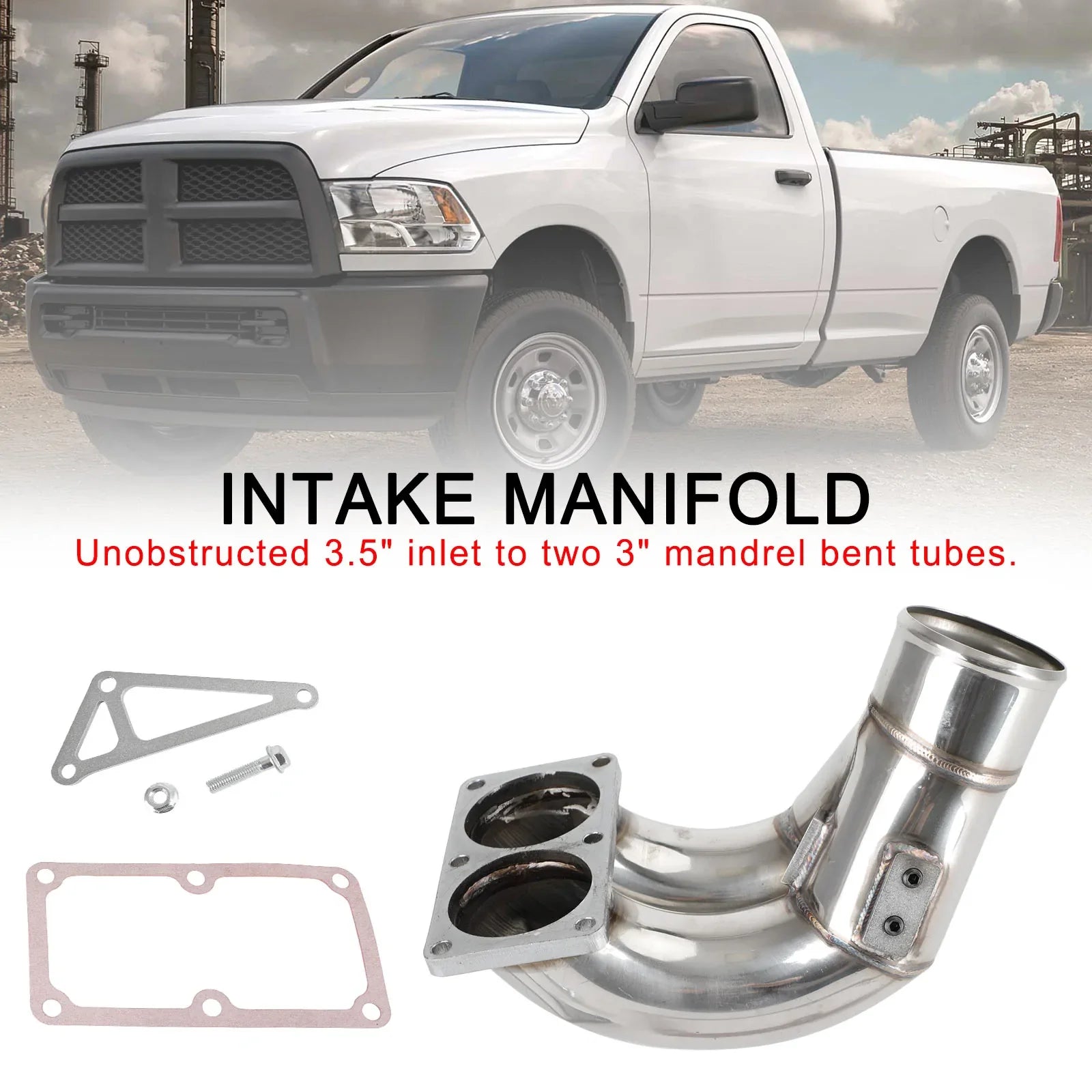 2007-2018 Dodge RAM 6.7L Diesel 2500 3500 4500 5500 3.5 "kolektor dolotowy