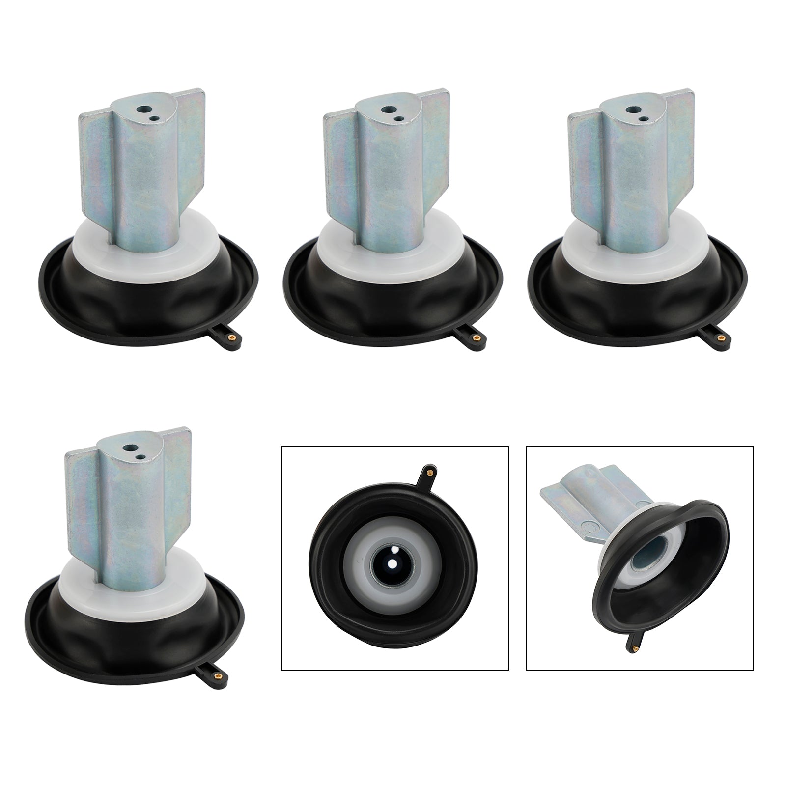 4X membrana tłokowa gaźnika pasująca do Kawasaki PRAIRIE 700 KVF650 KVF700