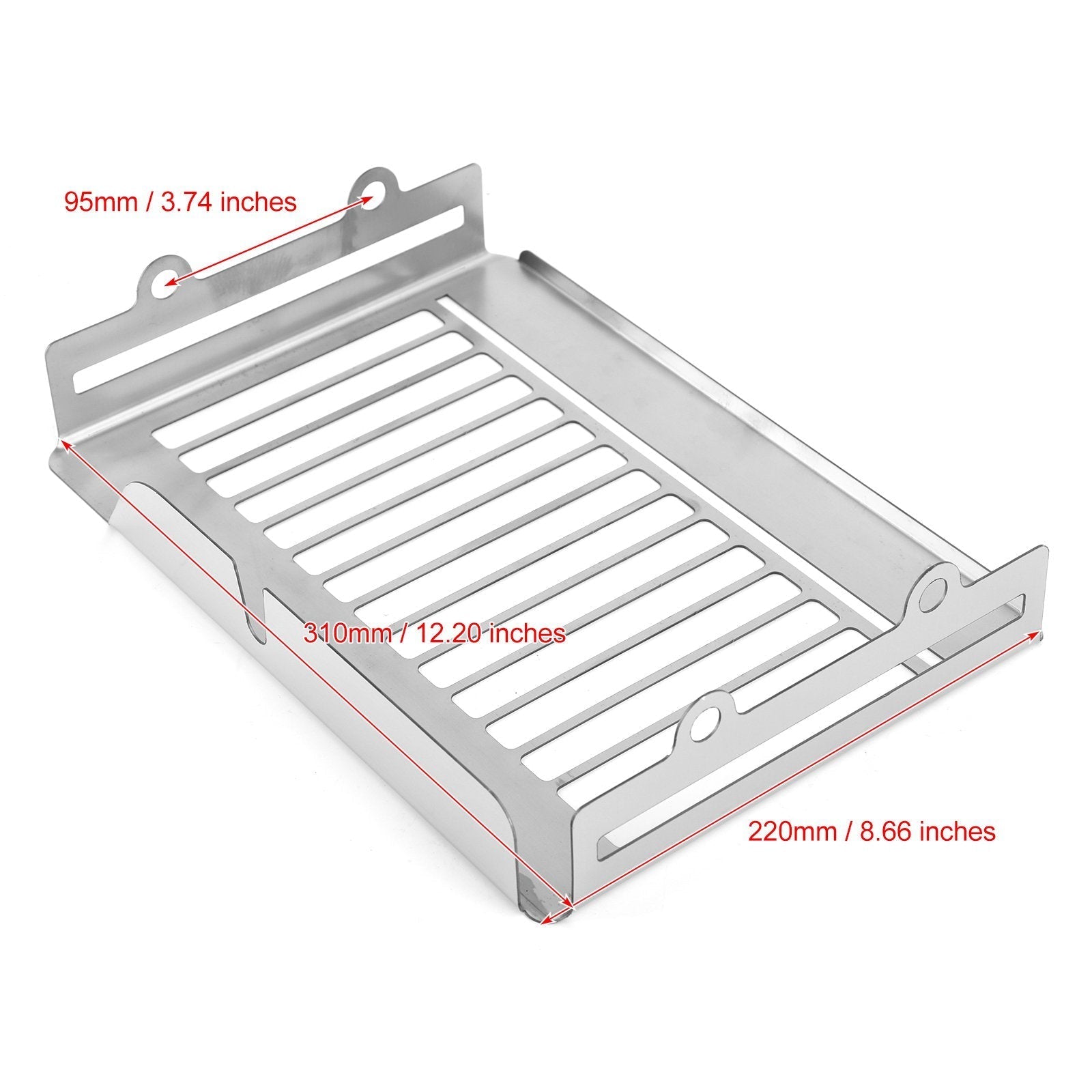 COUVERCLE DE PROTECTION DE RADIATEUR ARGENT Fit pour Honda REBEL CMX300 CMX500 17-2020 Generic