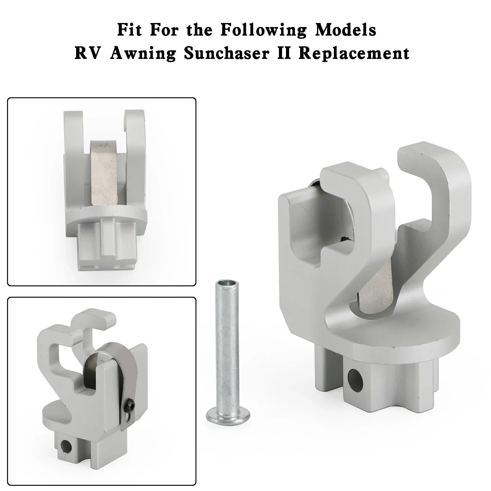 Alminum RV Rafter Claw Satin Quincaillerie pour auvent Dometic SUNCHASER II