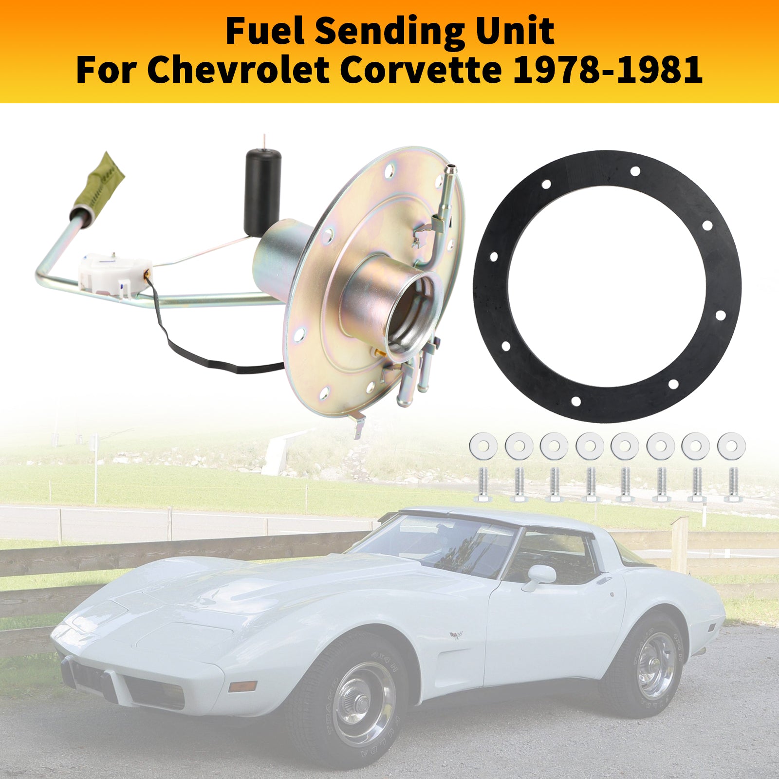 Chevrolet Corvette 1978-1981 3/8 Serbatoio carburante unità di alimentazione alimentazione AM-39086513