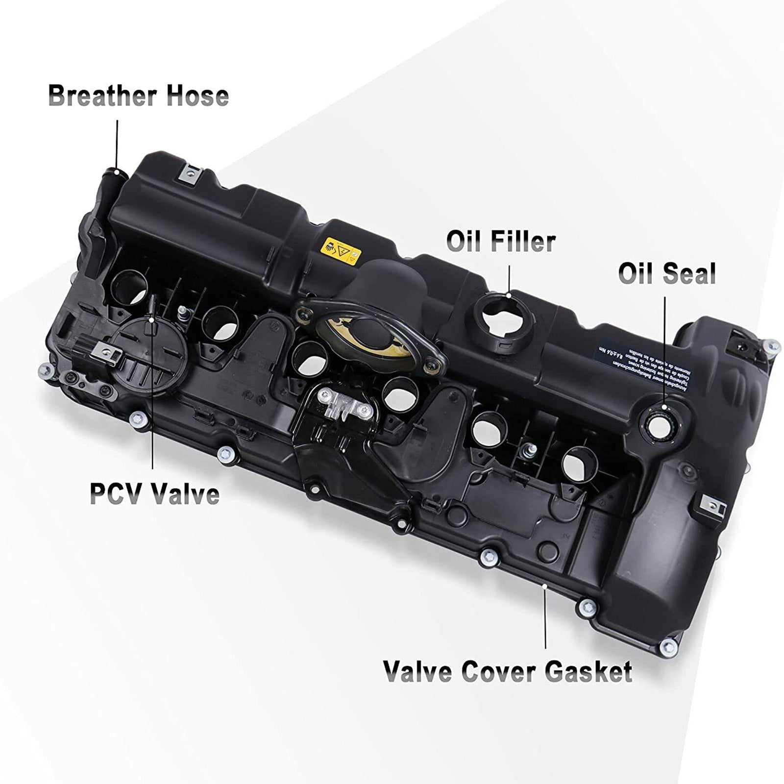 Couvercle de soupape BMW X5 2007-2010 L6 3.0L avec boulons de joint 11127552281