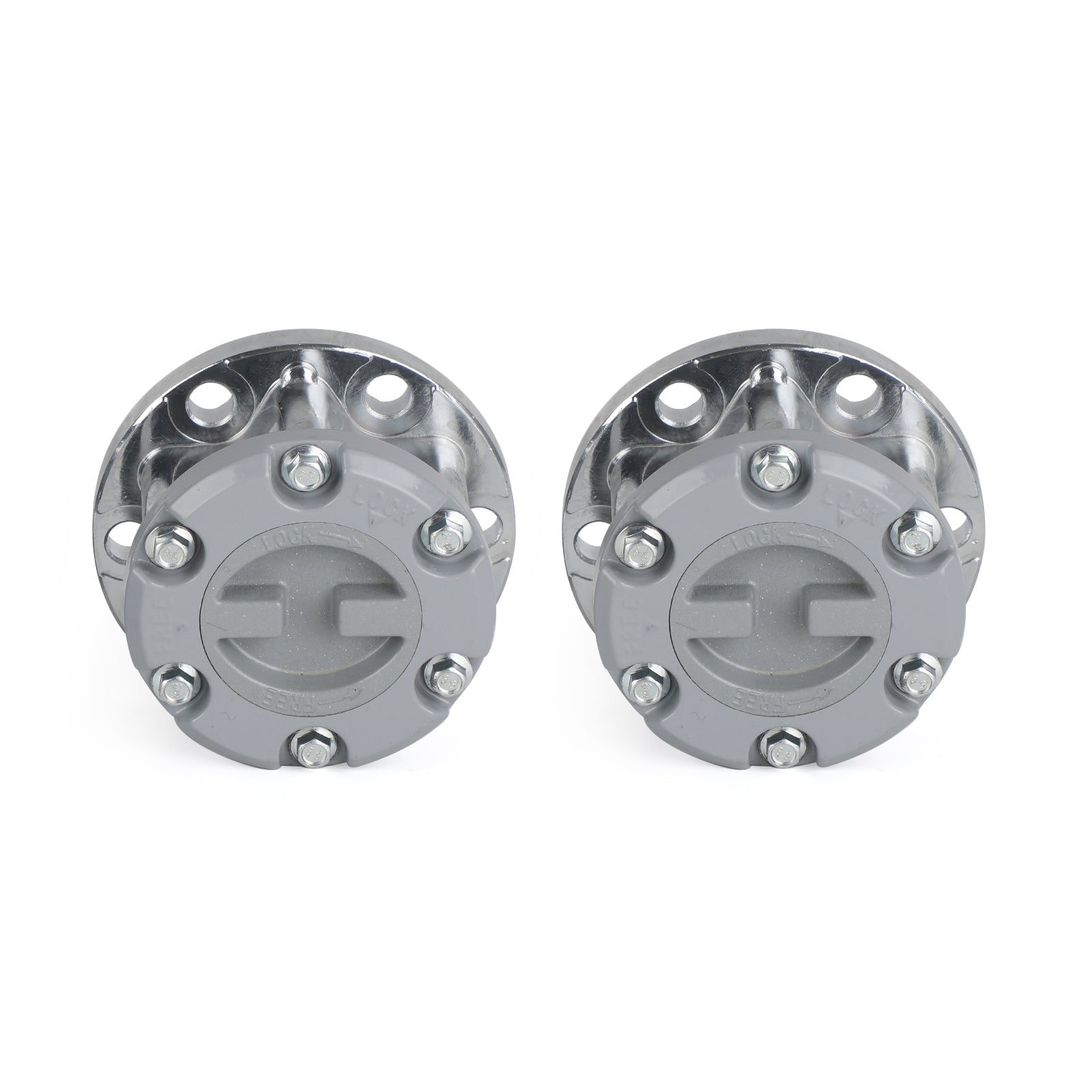 2x moyeux de roue à verrouillage gratuit pour Mitsubishi Triton ME MJ MK ML Pajero Delica L200 générique