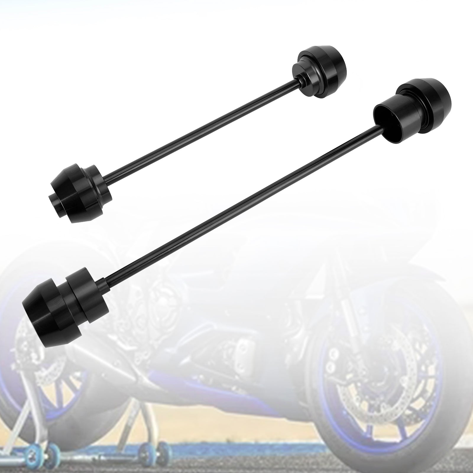 Axle Cursor de la rueda Protector delantero CNC CNC para Yamaha YZF-R7 21-23 22 Azul