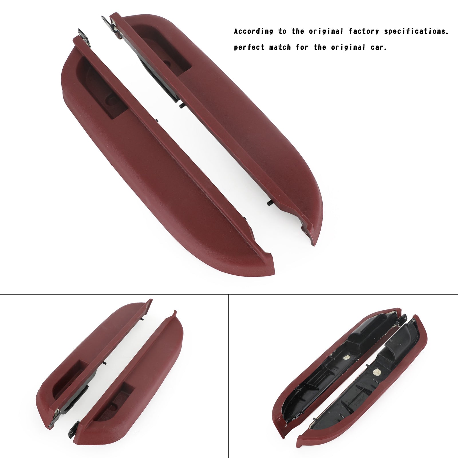 Chevrolet GMC 1990-1994 Accoudoir de porte avant gauche + droite 15691217 15691218 Rouge