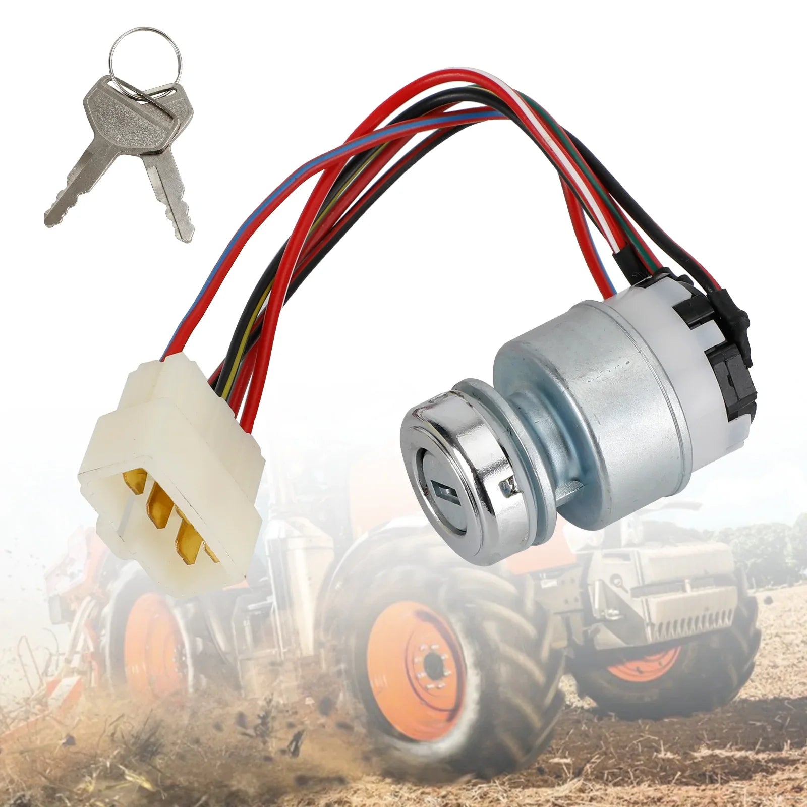 Kubota RTV1100CW 36919-75160 36919-75162 Interruttore di accensione con 2 chiavi