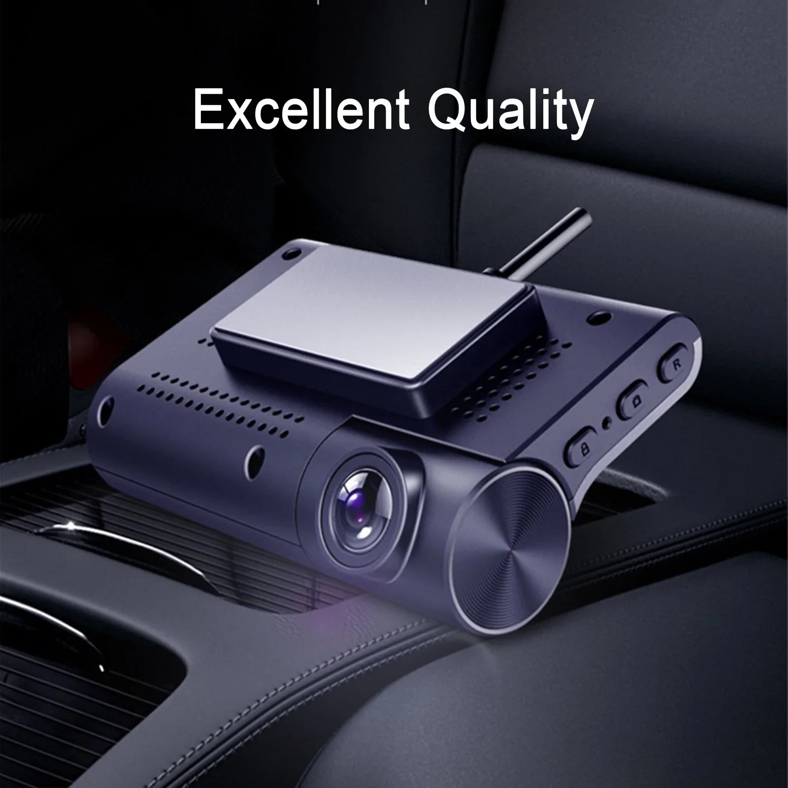 1080P Dash Cam Wifi App Enregistreur vidéo DVR Conduite Caméra cachée Vision nocturne