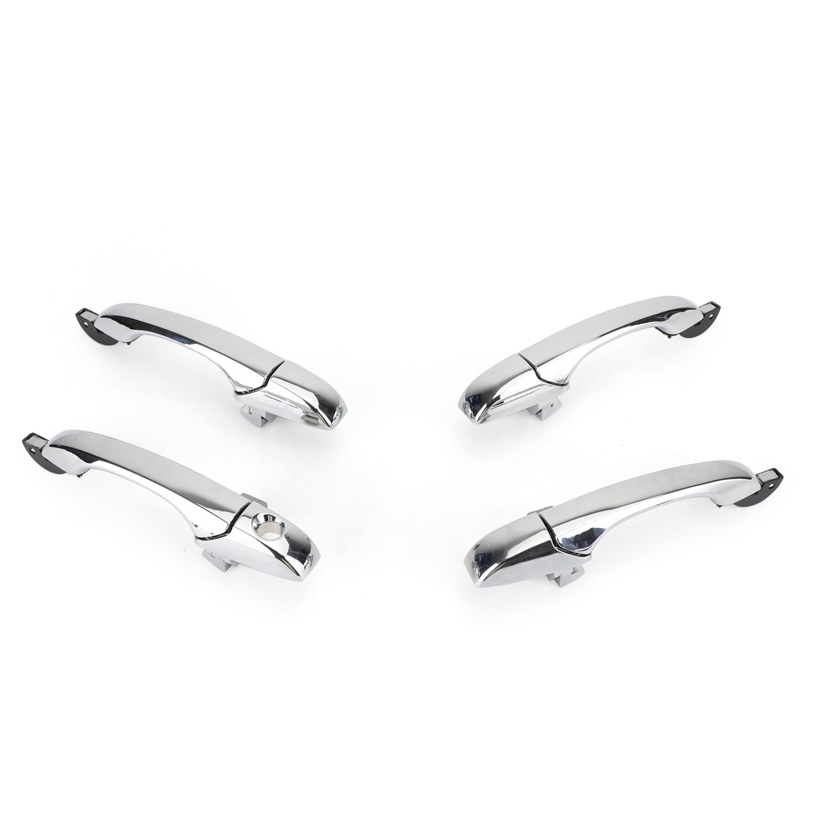 4x Poignée De Porte Extérieure 4589009AH Chrome Pour Chrysler 300 / 300C 2005-2010 Générique