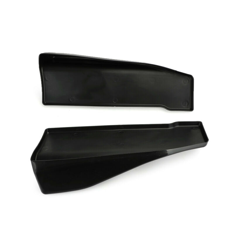 2pcs 35cm Jupe Spoiler Arrière Lip Extension Rocker Splitters Winglet Wings Noir Générique