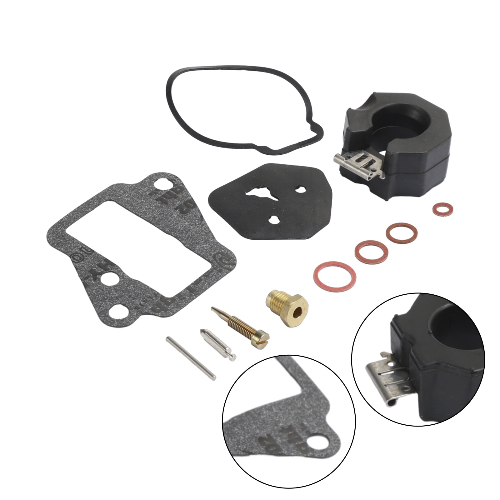 Kit de reconstruction de carburateur pour Yamaha 9.9HP 1986-1995 15HP 1984-1992 6E7-W0093