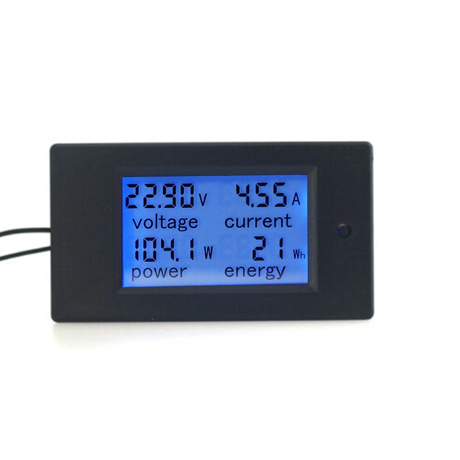 DC 20A 100V LCD Numérique Volt Tension Watt Courant Compteur De Puissance Ampèremètre Voltmètre