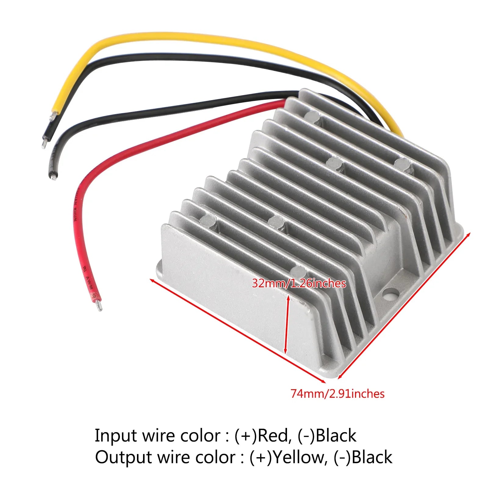 Convertisseur abaisseur de tension 48V 10A à 24V DC-DC Régulateur de tension 240W