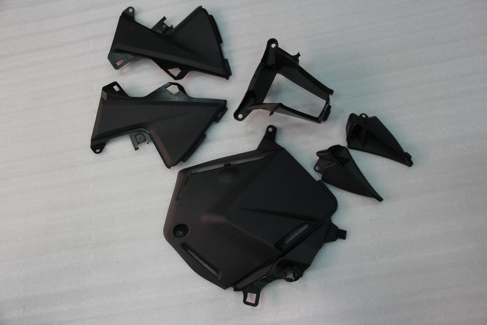 Kit carenado Amotopart para Honda CBR600RR 2013-2021 carrocería genérica moldeada por inyección ABS negro brillo