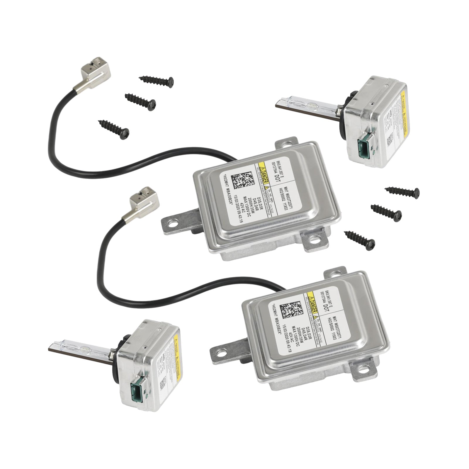 Módulo de unidad de control de luz HID con balasto de xenón y bombilla D3S para Audi VW