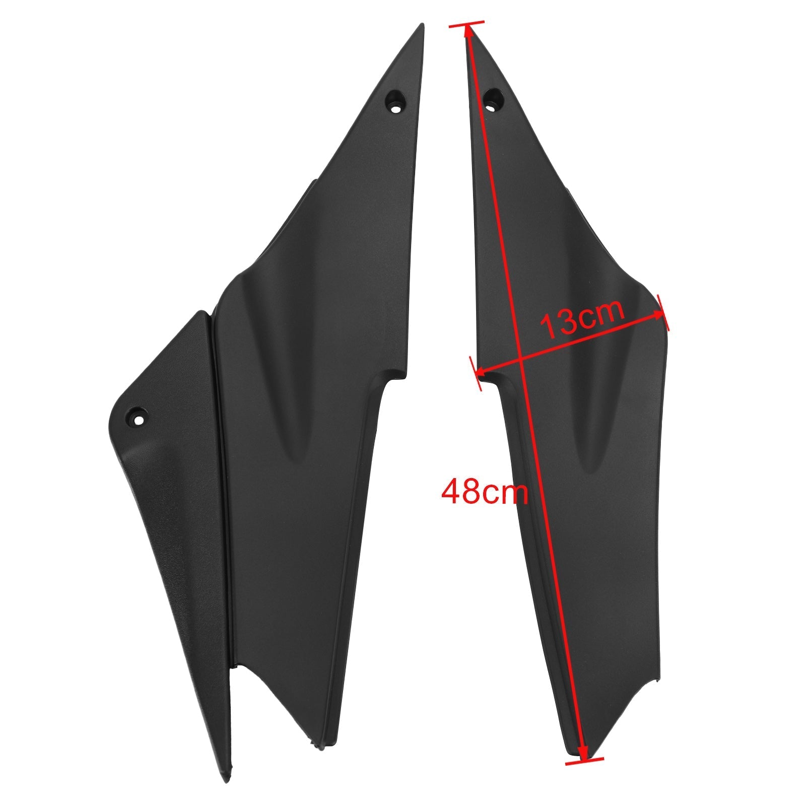 Panel de cubierta lateral para tanque de gasolina, carenado para Kawasaki ZX6 ZX6R 636 2005-2006 genérico