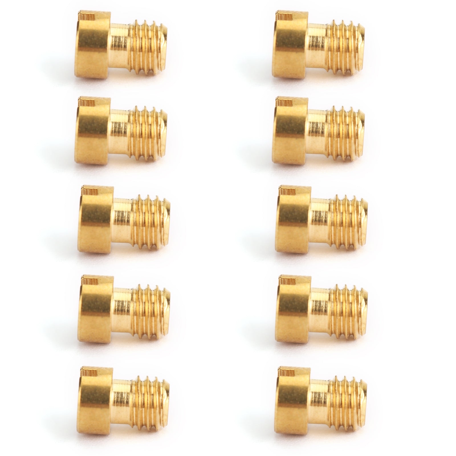 10set tête ronde jet principal 5mm 82-105 pour GY6 moto Scooter carburateur PZ19 générique