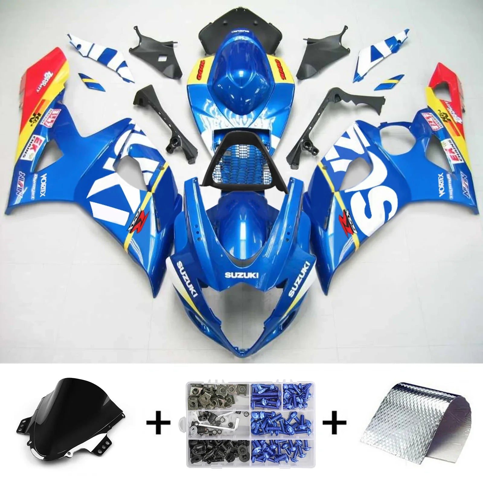 Kit de carénage Amotopart Suzuki GSXR1000 2005-2006