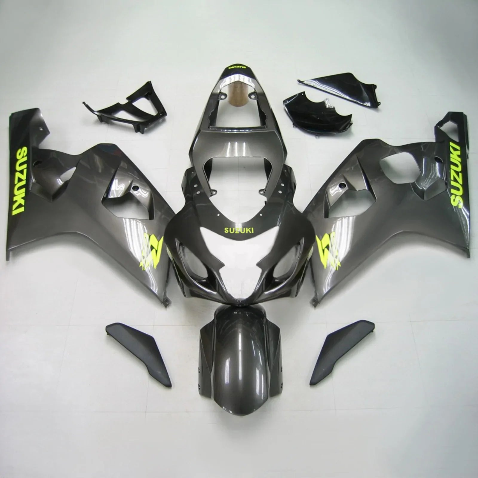 Amotopart Suzuki GSXR 600/750 2004-2005 Kit Carenatura Plastica ABS per Carrozzeria