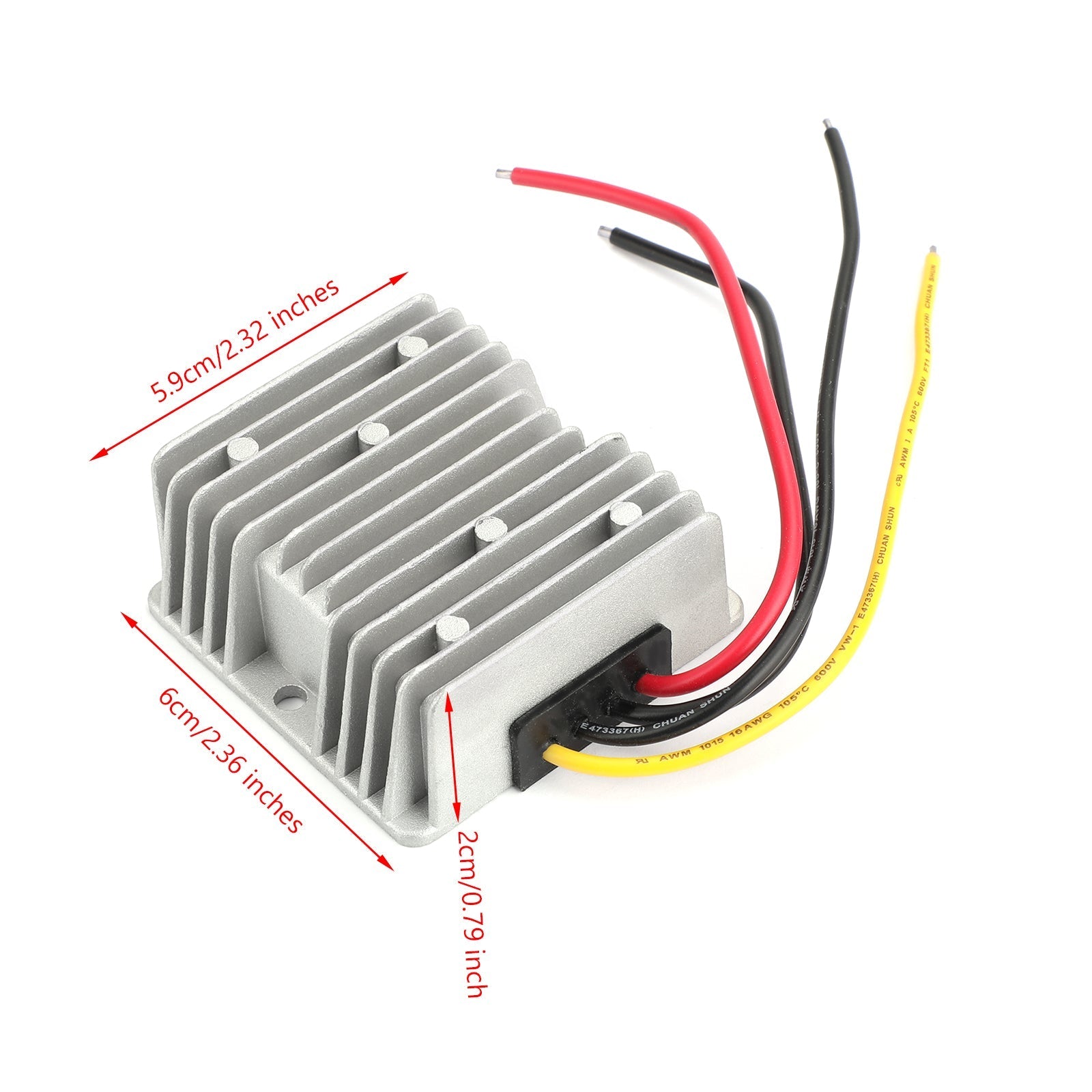 DC 12V a 24V Step Up DC Converter 10A Regulador de voltaje Boost Estabilizador Módulo