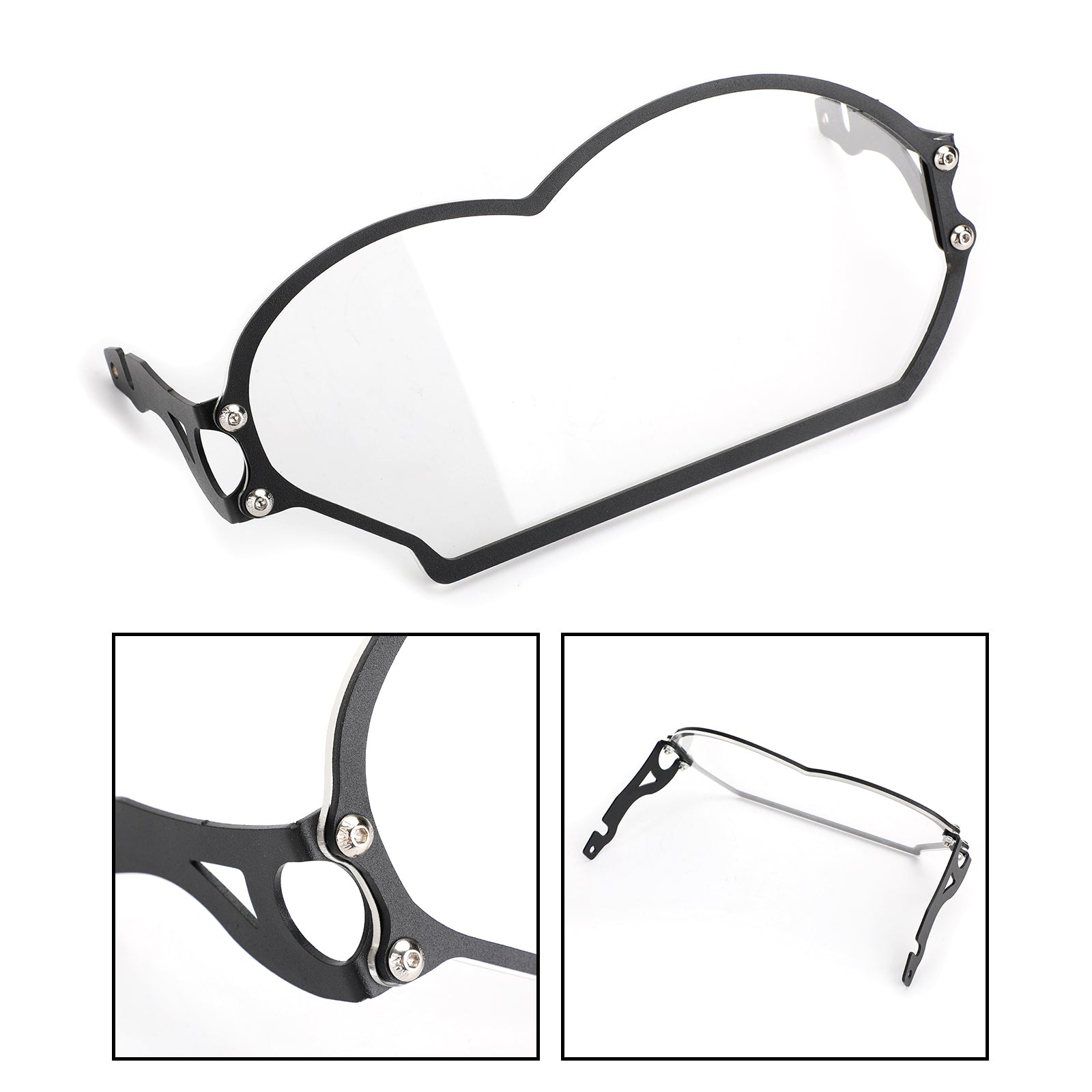 Tapa de protección de faro transparente para BMW R 1200 GS / ADV 2004-2012 genérico