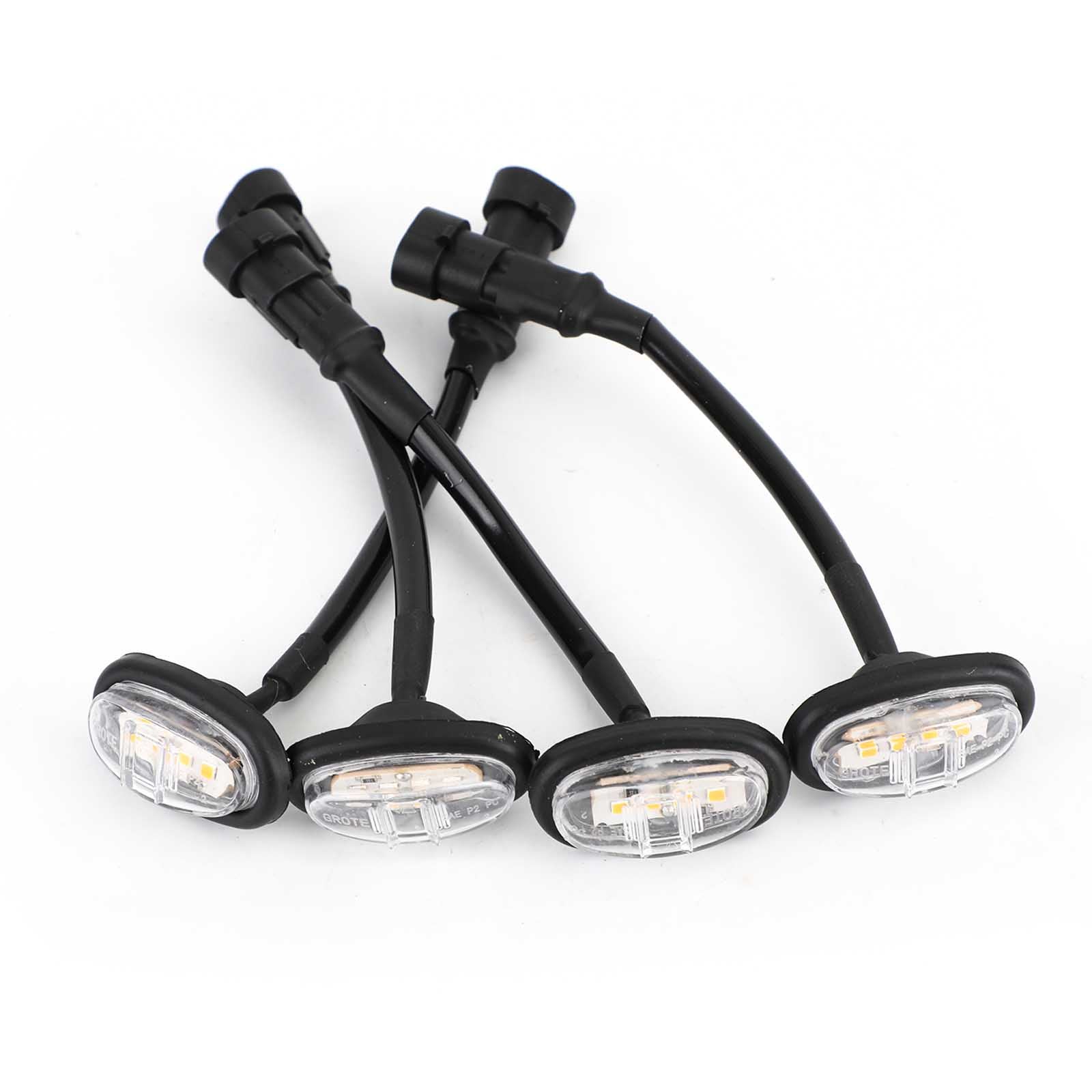 4 pezzi LED di luce del tasto per ruote bapmic è adatto per Ford F-150 Raptor 2017-2019 Generico