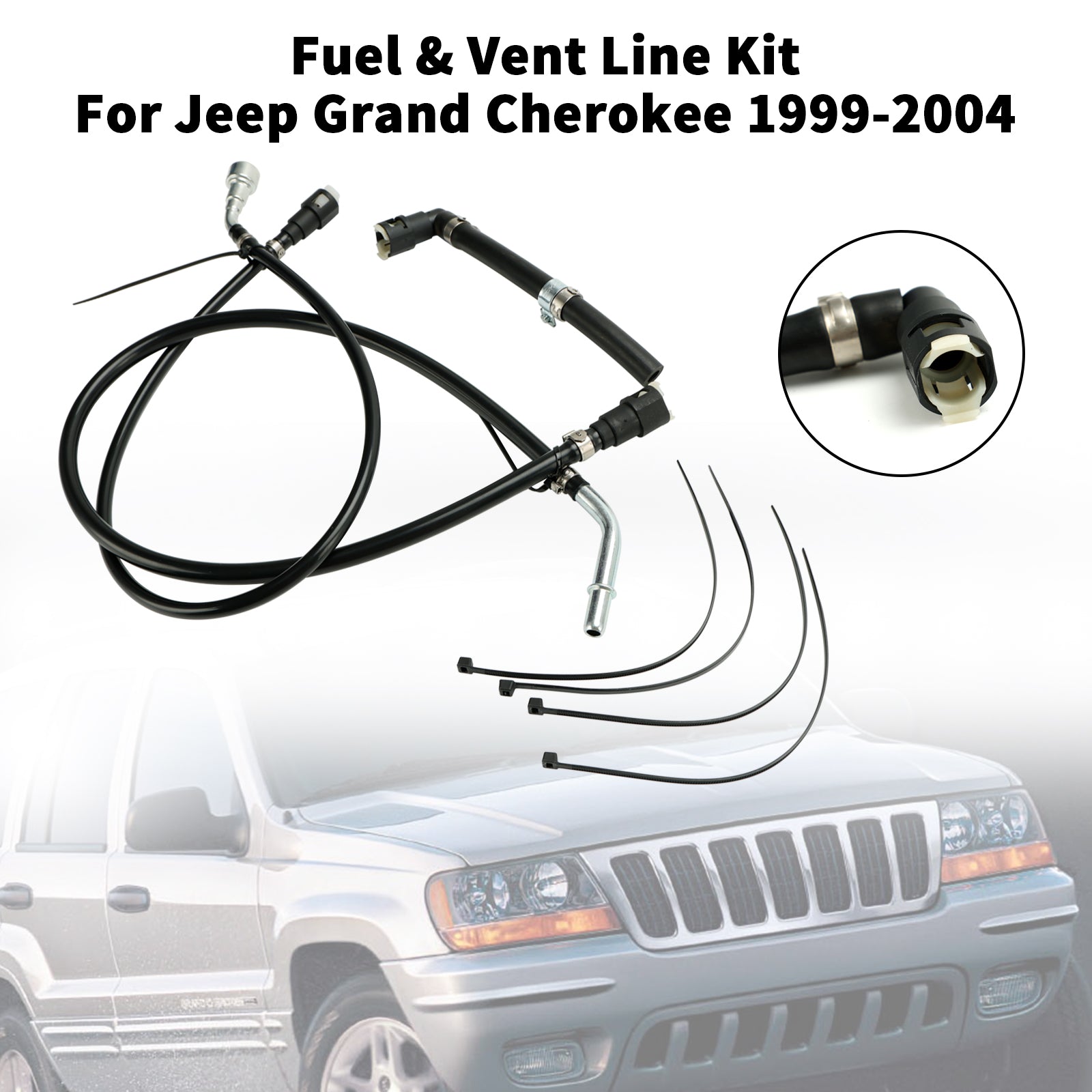 Jeep Grand Cherokee 1999-2004 Pompe pour filtrer l&#39;ensemble de conduites de carburant FL-FG0918