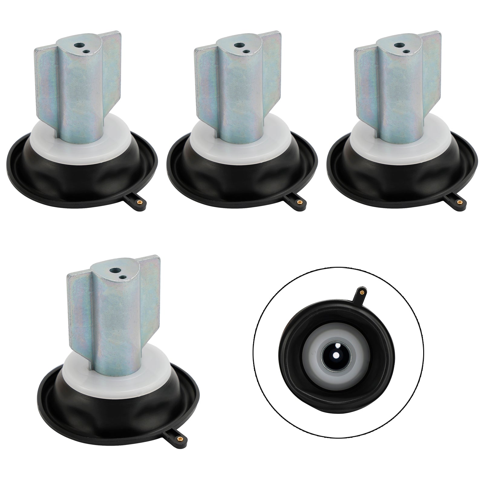 4X membrana tłokowa gaźnika pasująca do Kawasaki PRAIRIE 700 KVF650 KVF700