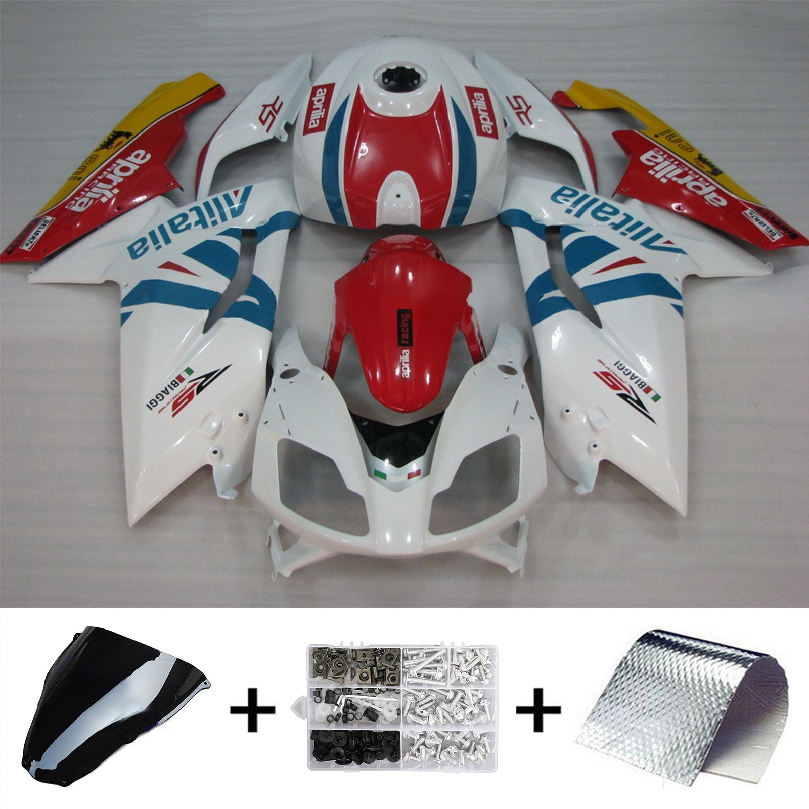 Kit carenatura Amotopart 2006-2011 Aprilia RS125