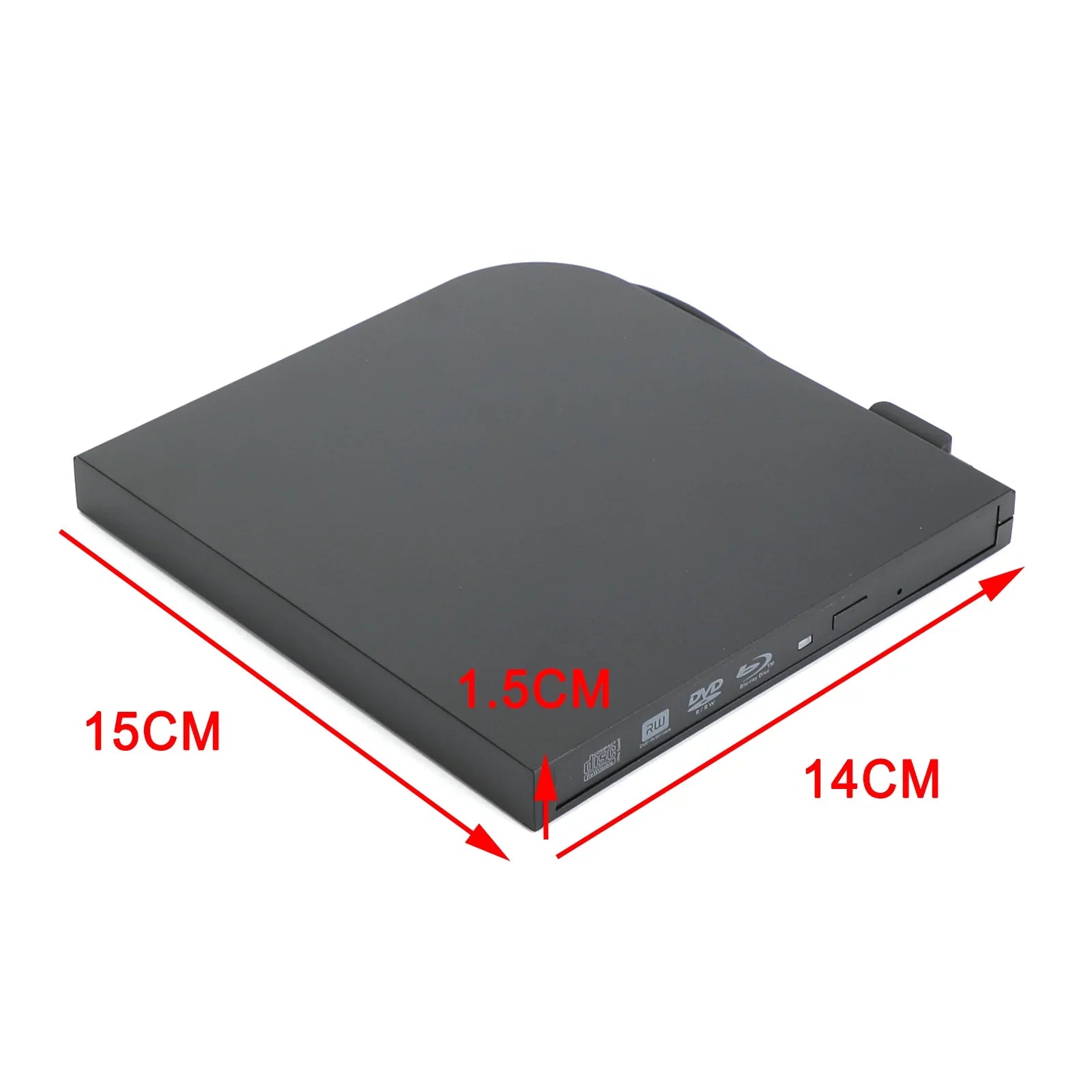 Fente de graveur Blu ray dans USB externe BD-R BD DVD CD RW graveur de disque lecteur de film