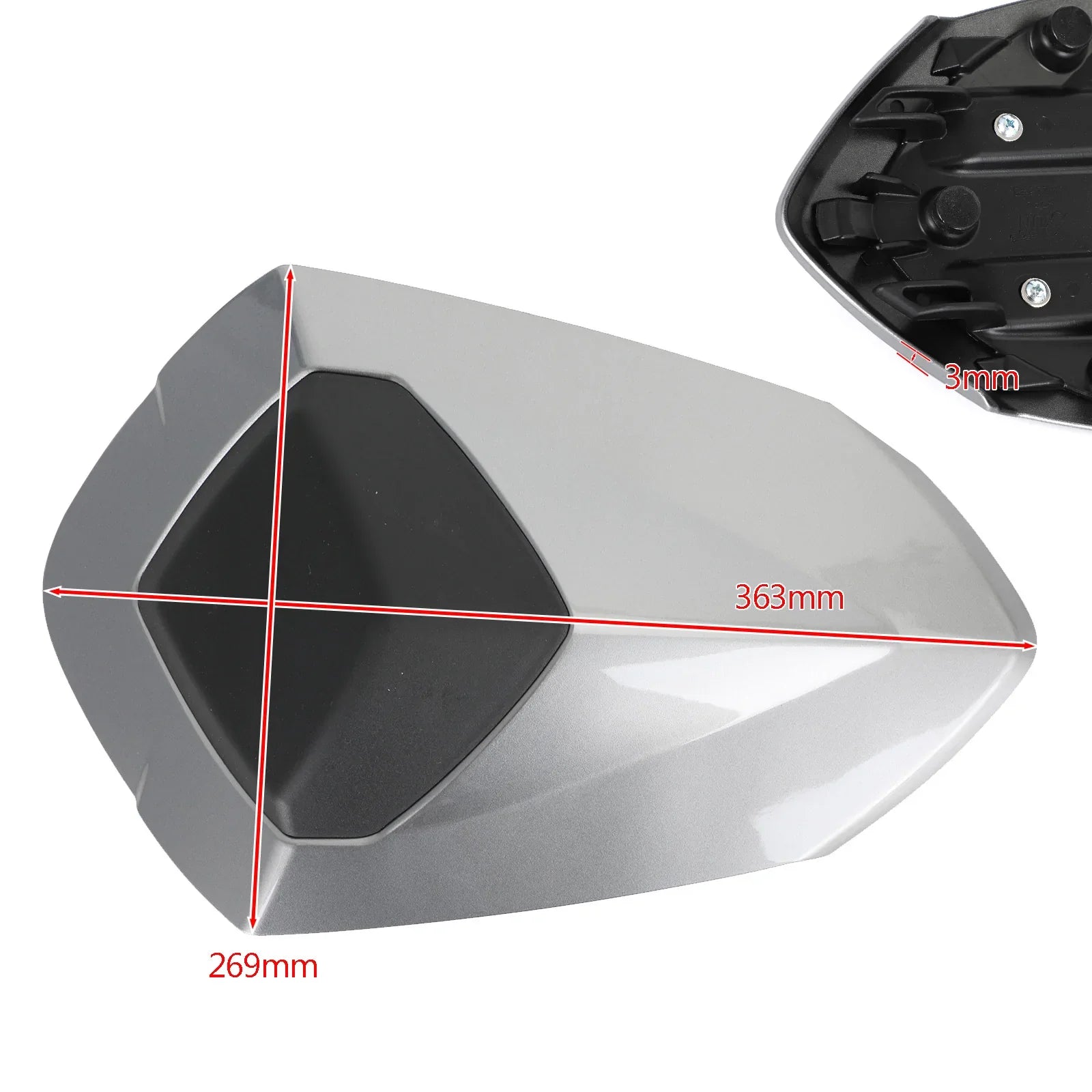 Couverture de capot de carénage de siège arrière pour Speed Triple RS 1050 2018-2021 générique