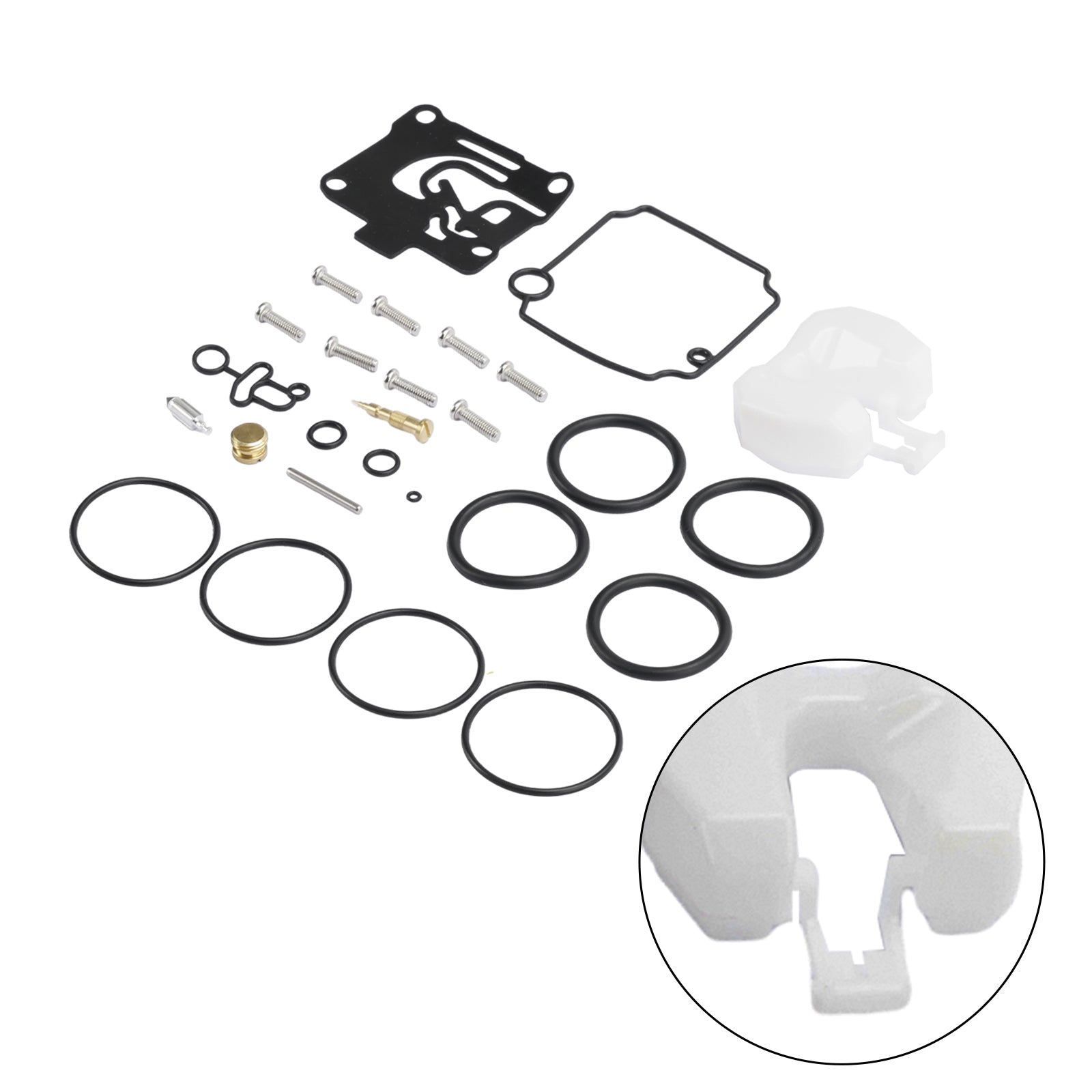 Kit de reconstrucción de carburador para Yamaha 40HP F40 45HP F45A 50HP F50 T50 62Y-W0093