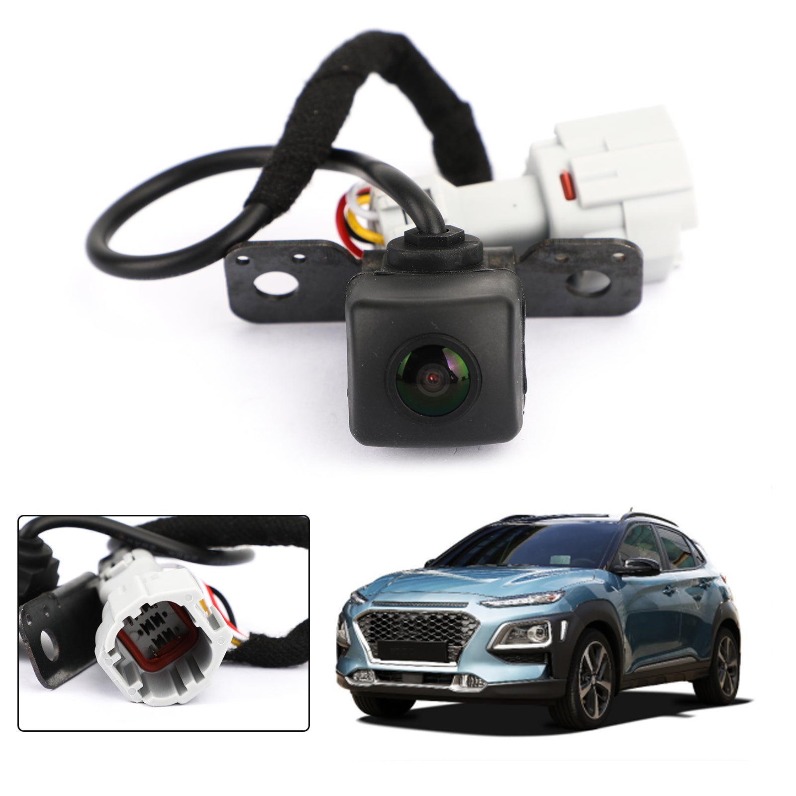 Pour Hyundai Santa Fe 2013-2016 caméra d'assistance de recul vue arrière 95760-2W000 générique