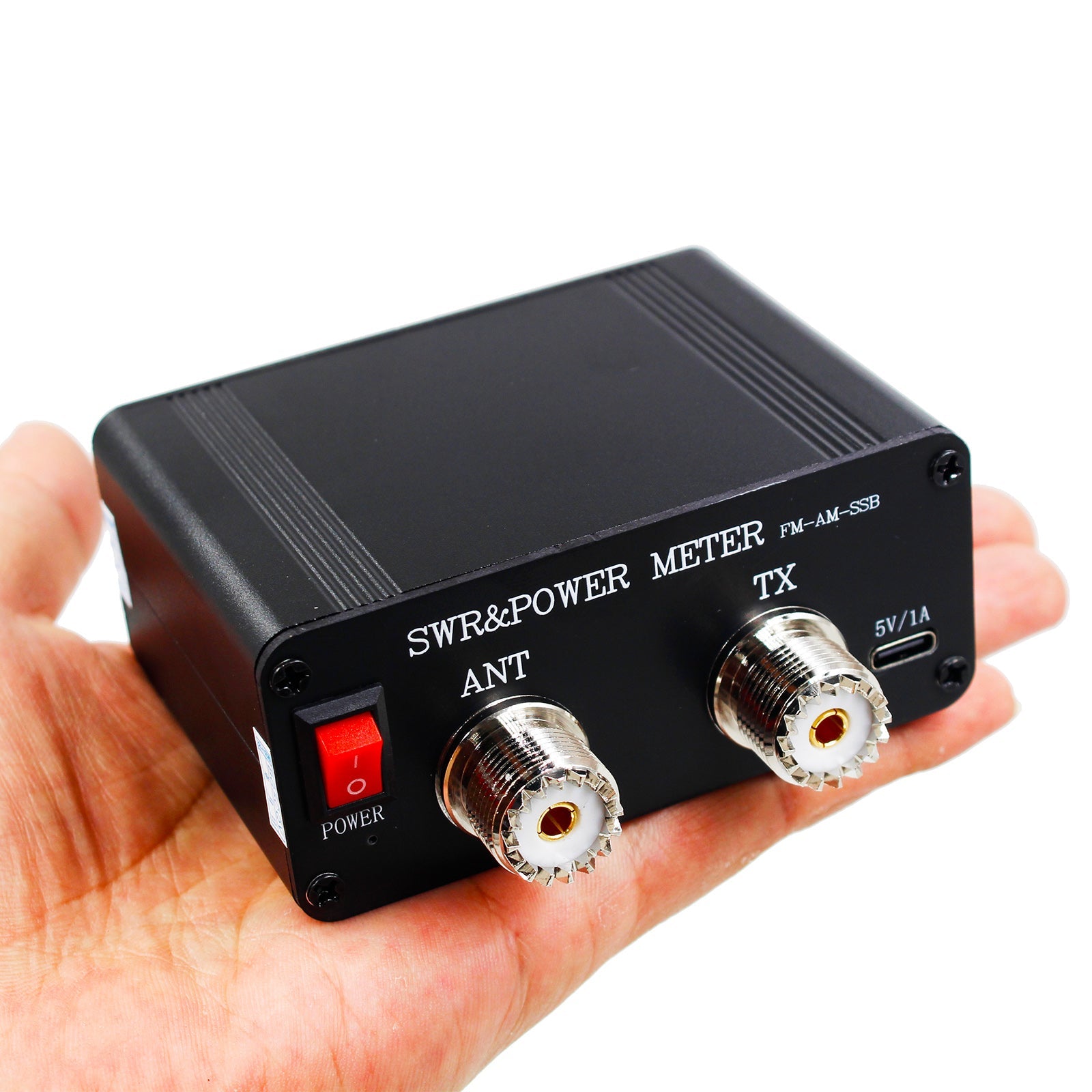 1,8 MHz-54 MHz staande golfmeter 240 x 240 full-color LCD-scherm vermogensmeter