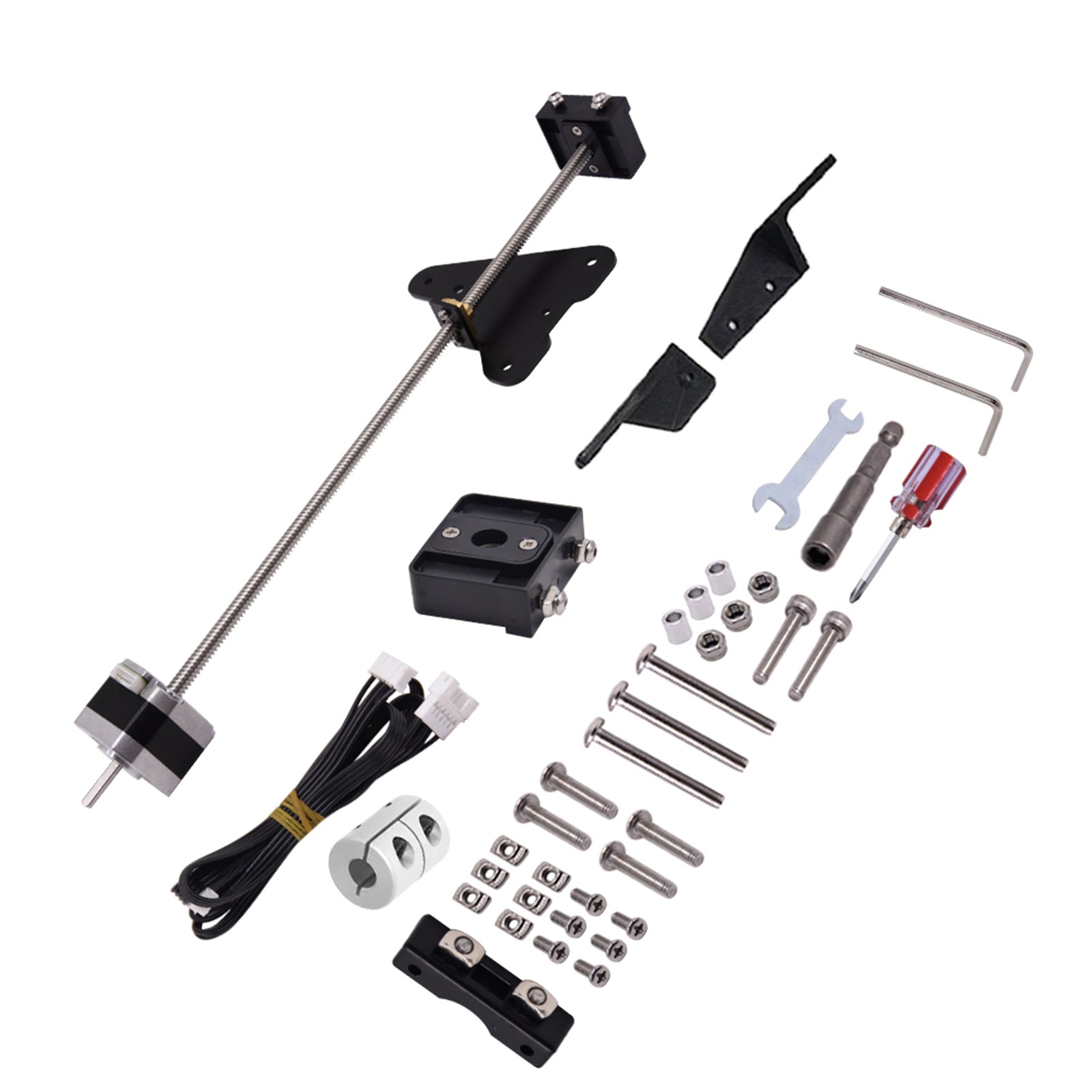 Kit de mise à niveau de vis à double axe Z pour accessoires d'imprimante 3D Ender-3 V2