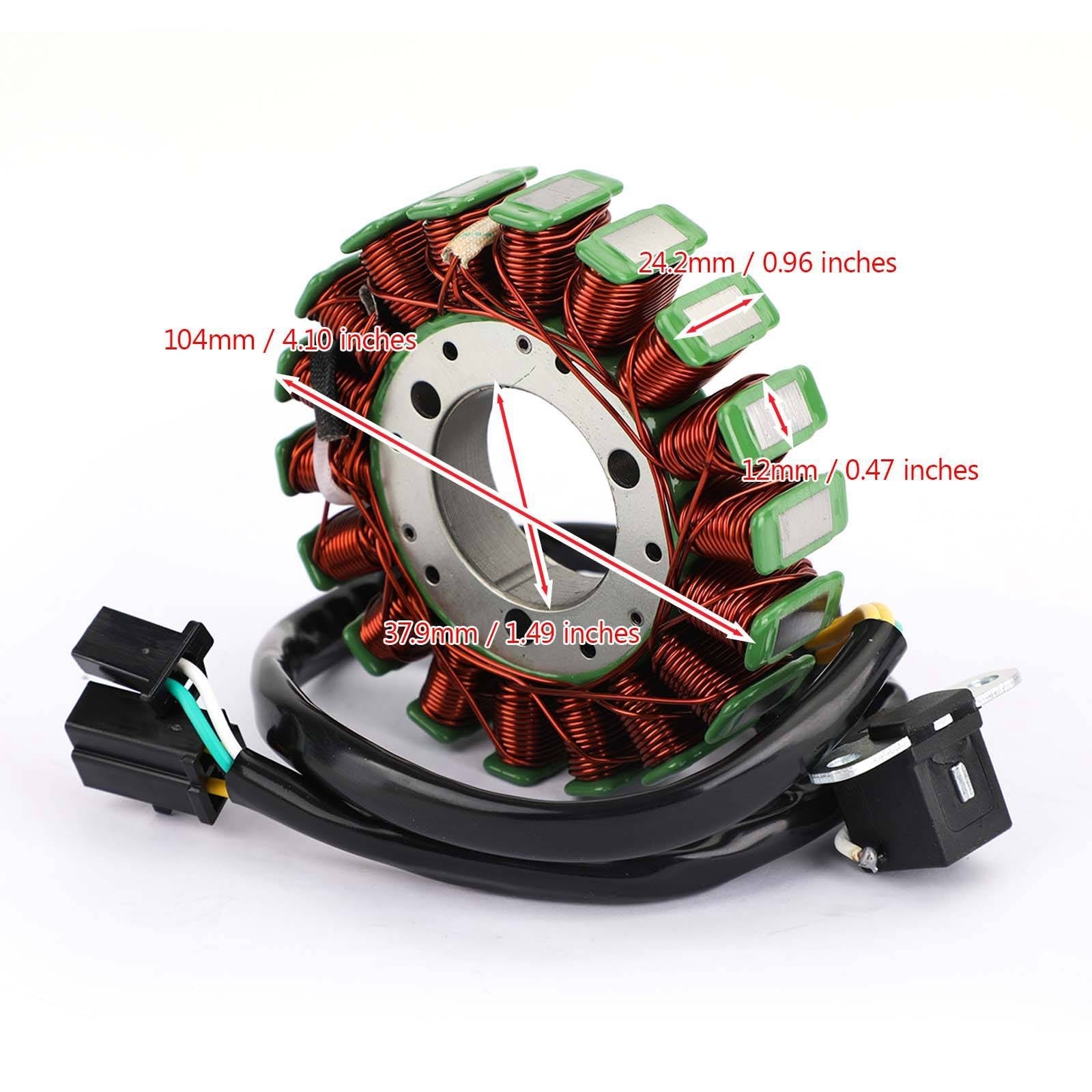 Areyourshop Générateur Stator Fit pour Cagiva V Raptor 650 / Raptor 650 ie 2001-2007