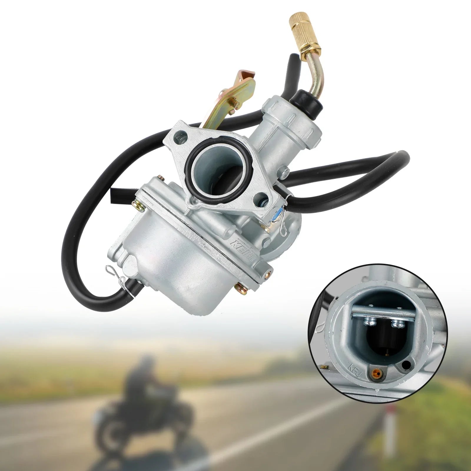 Carburateur Carb adapté pour Vespa Bajaj Chetak 4 temps Bajaj 135 175 BAJAJ175 générique
