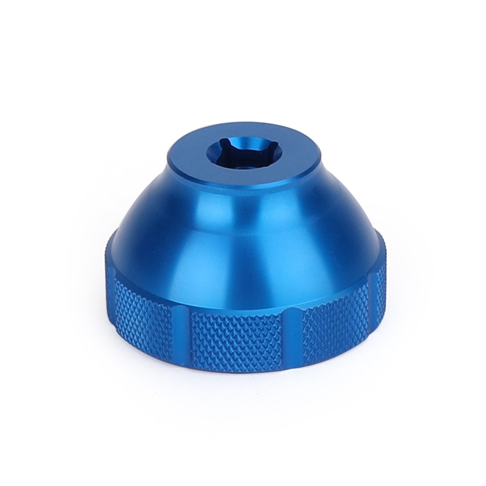 BBT-69.2 16-Notch 44mm 3/8" Drive Outil de boîtier de pédalier externe Noir/Bleu