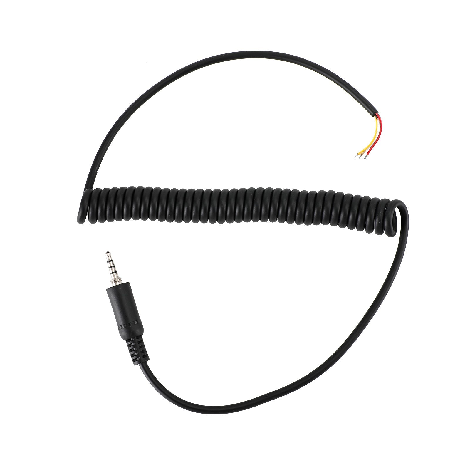 Línea de cable de micrófono de altavoz de 4 cables para radio Yaesu VX120 HX290 HX400IS EVX-S24 FT270R