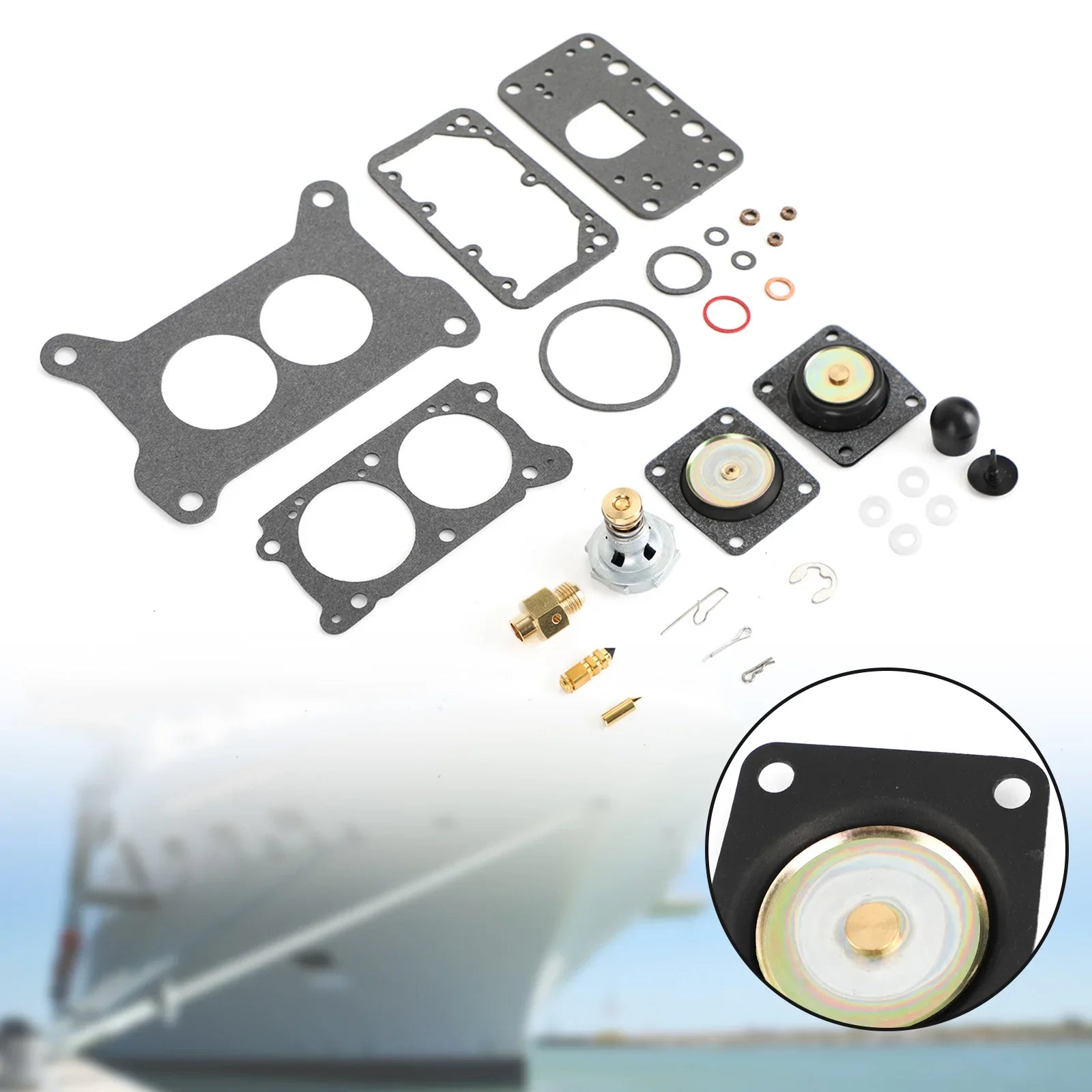 Kit de reconstrucción de carburador para Volvo Penta 21533400 4.3L 5.0L 5.7L