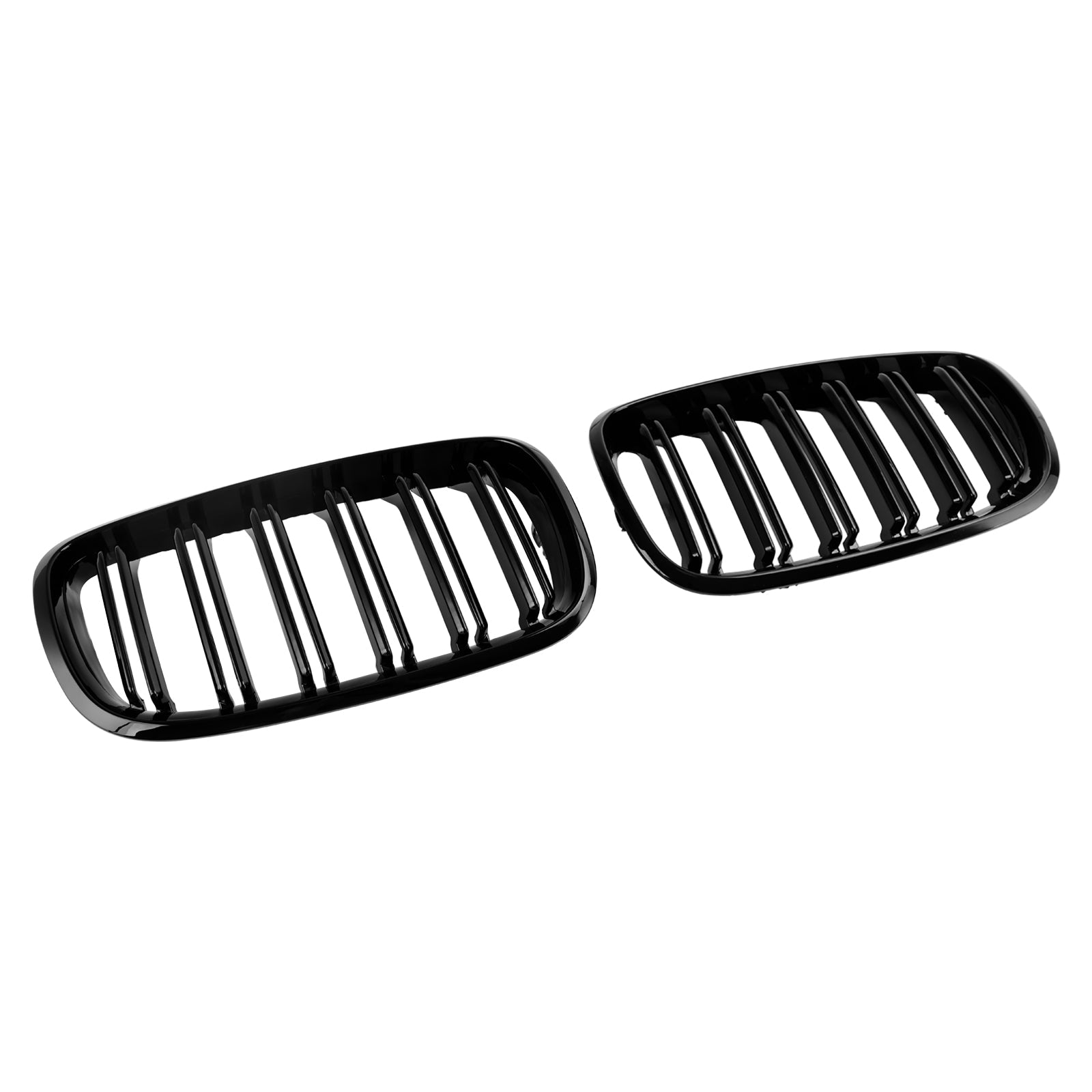 BMW X6 E71 2007-2014 Grille de calandre de pare-chocs avant noir brillant