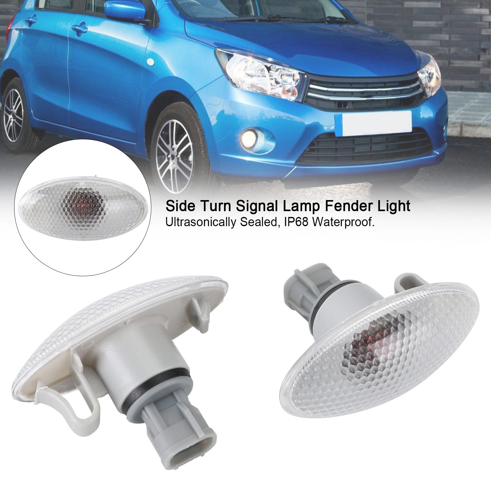 Luz indicadora lateral de guardabarros para Swift Grand Vitara Splash SX4 36410-63J00 genérico