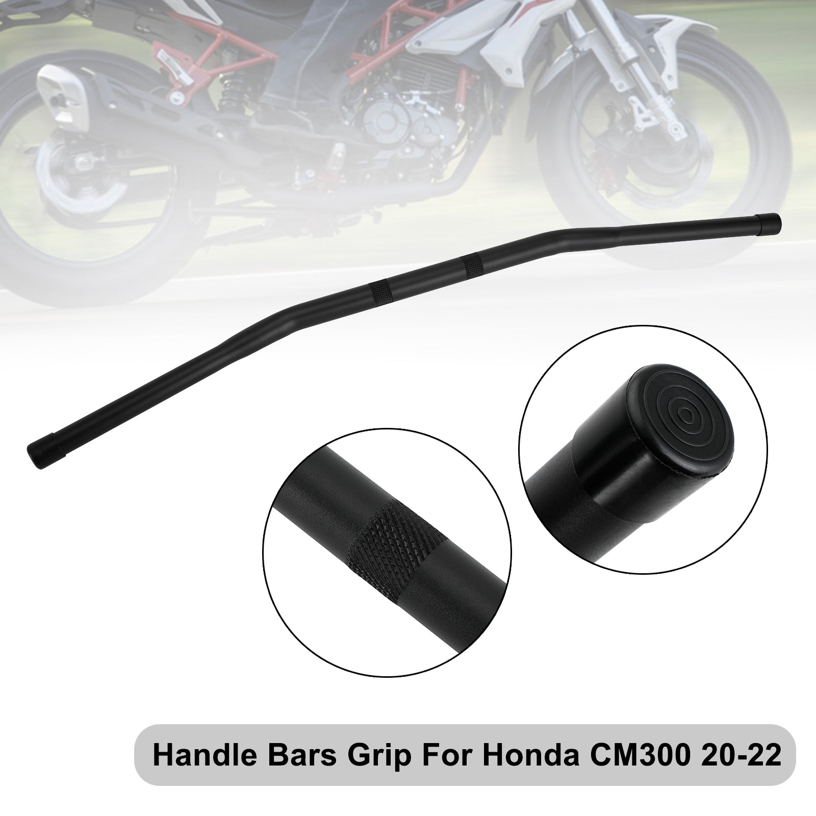 Honda Cm300 2020-2022 2021 Manillar Aleación 7/8" 22Mm Manillar Negro