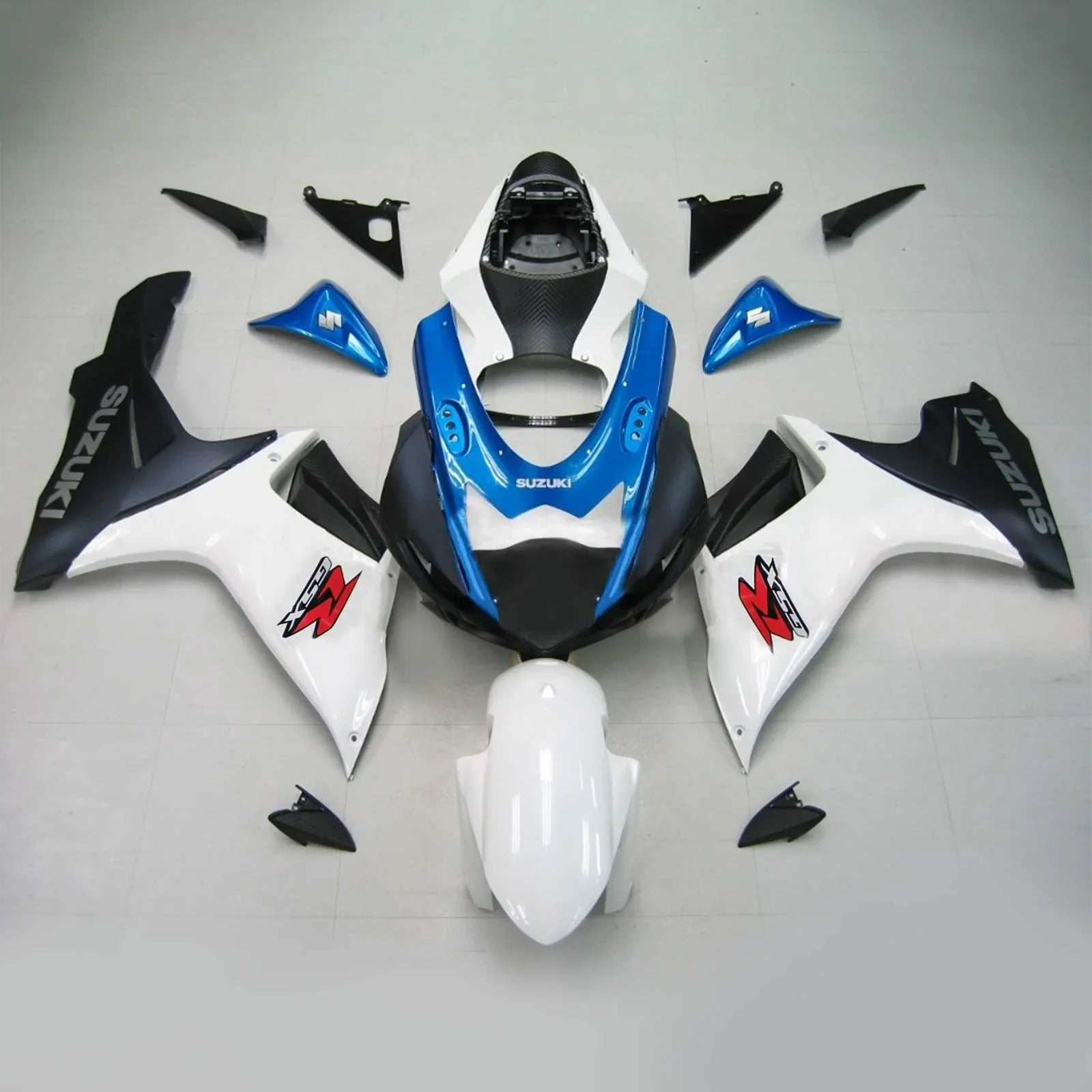 Amotopart Suzuki GSXR 600/750 2011-2021 Kit carena K11 Carrozzeria Plastica ABS