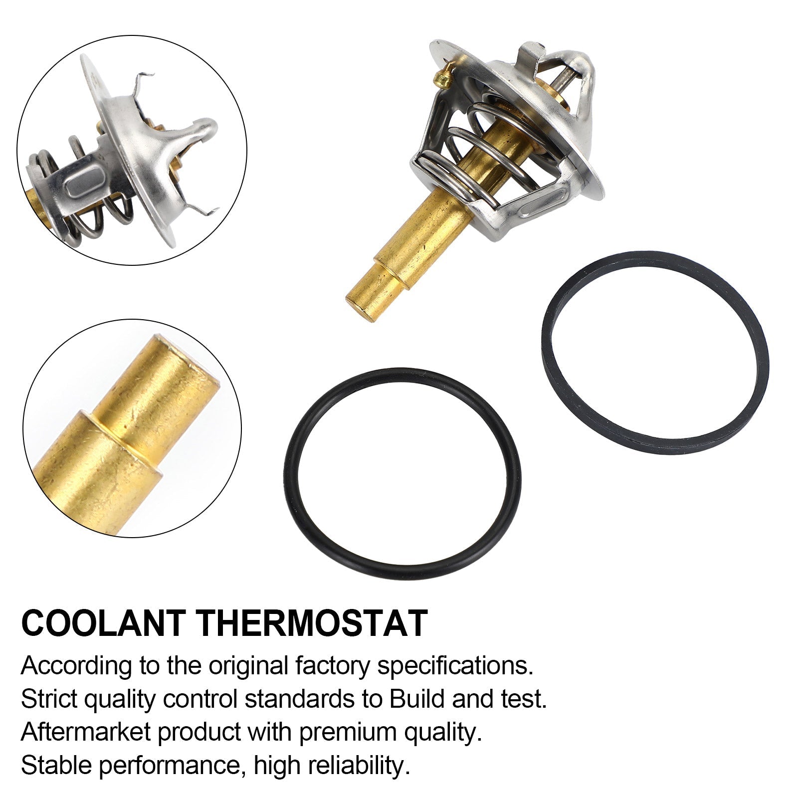 Thermostat de liquide de refroidissement pour Mercedes Benz Classe C W203 S203 180 200 230 2712000015 Générique