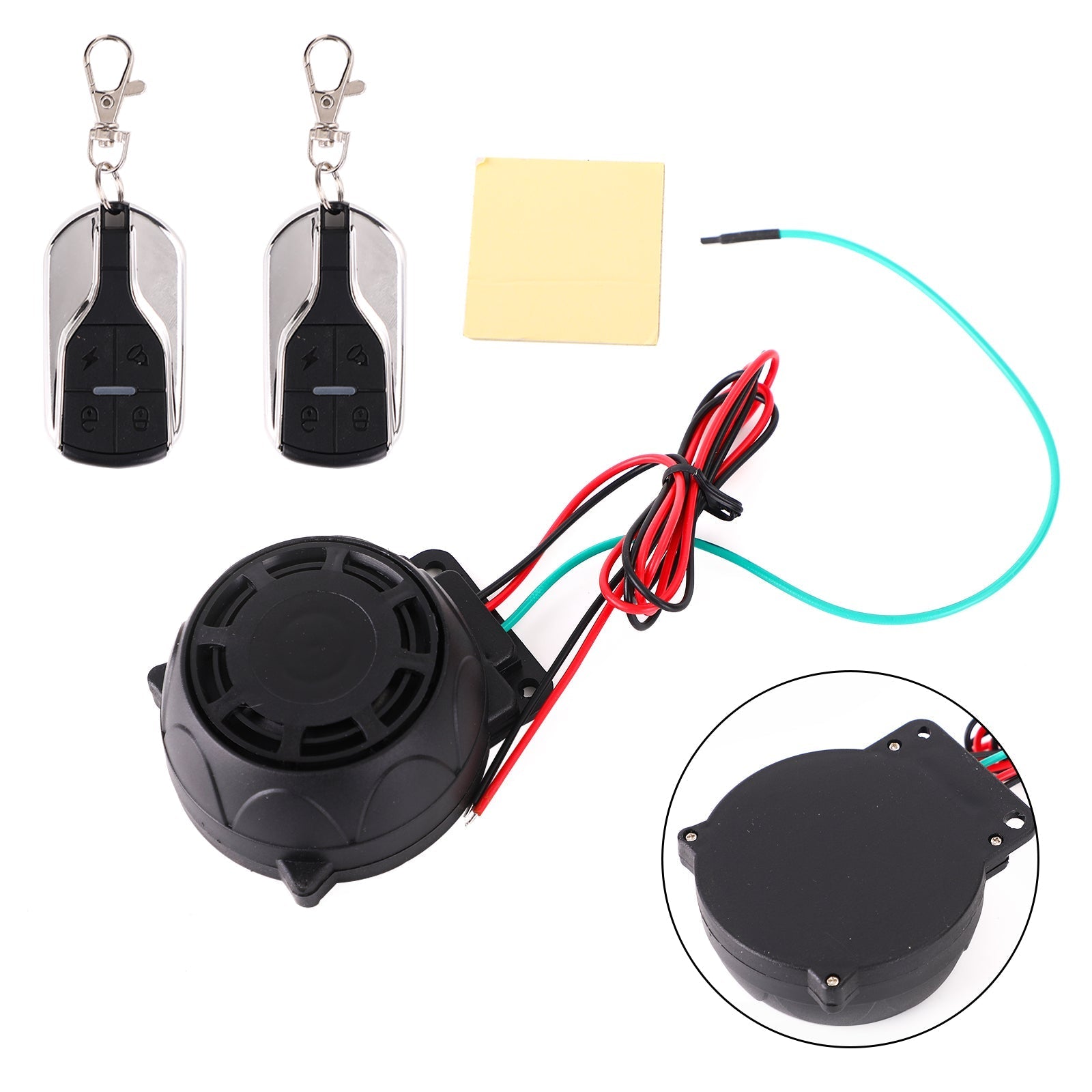 Kit de sistema de alarma de Control remoto de seguridad antirrobo detector para motocicleta genérica